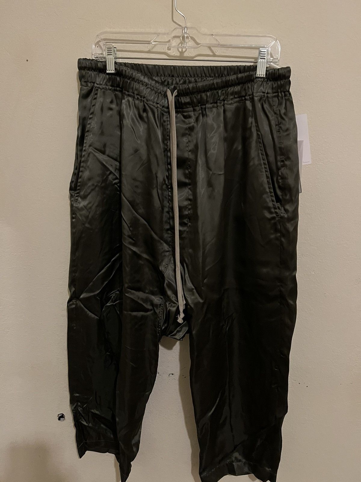 Rick Owens Rick owens Gethsemane Cropped Pants Green Size US 44 / EU 60 - 9 Thumbnail