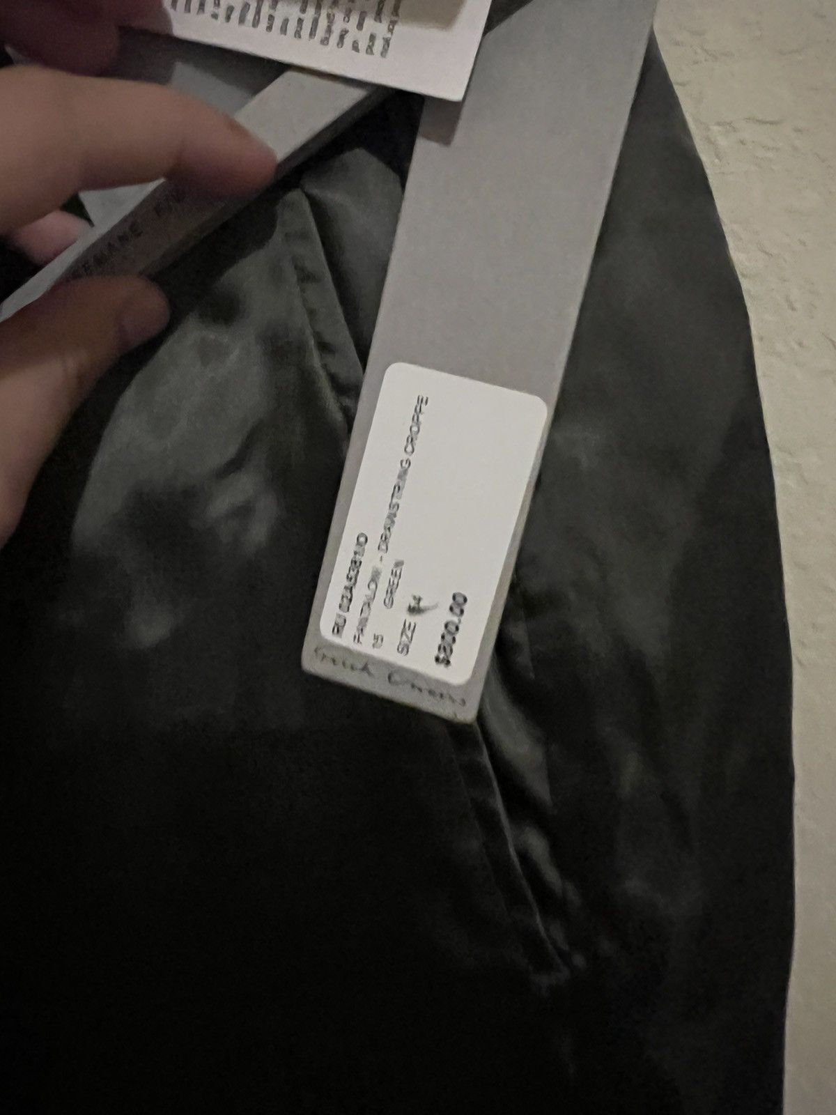 Rick Owens Rick owens Gethsemane Cropped Pants Green Size US 44 / EU 60 - 4 Thumbnail