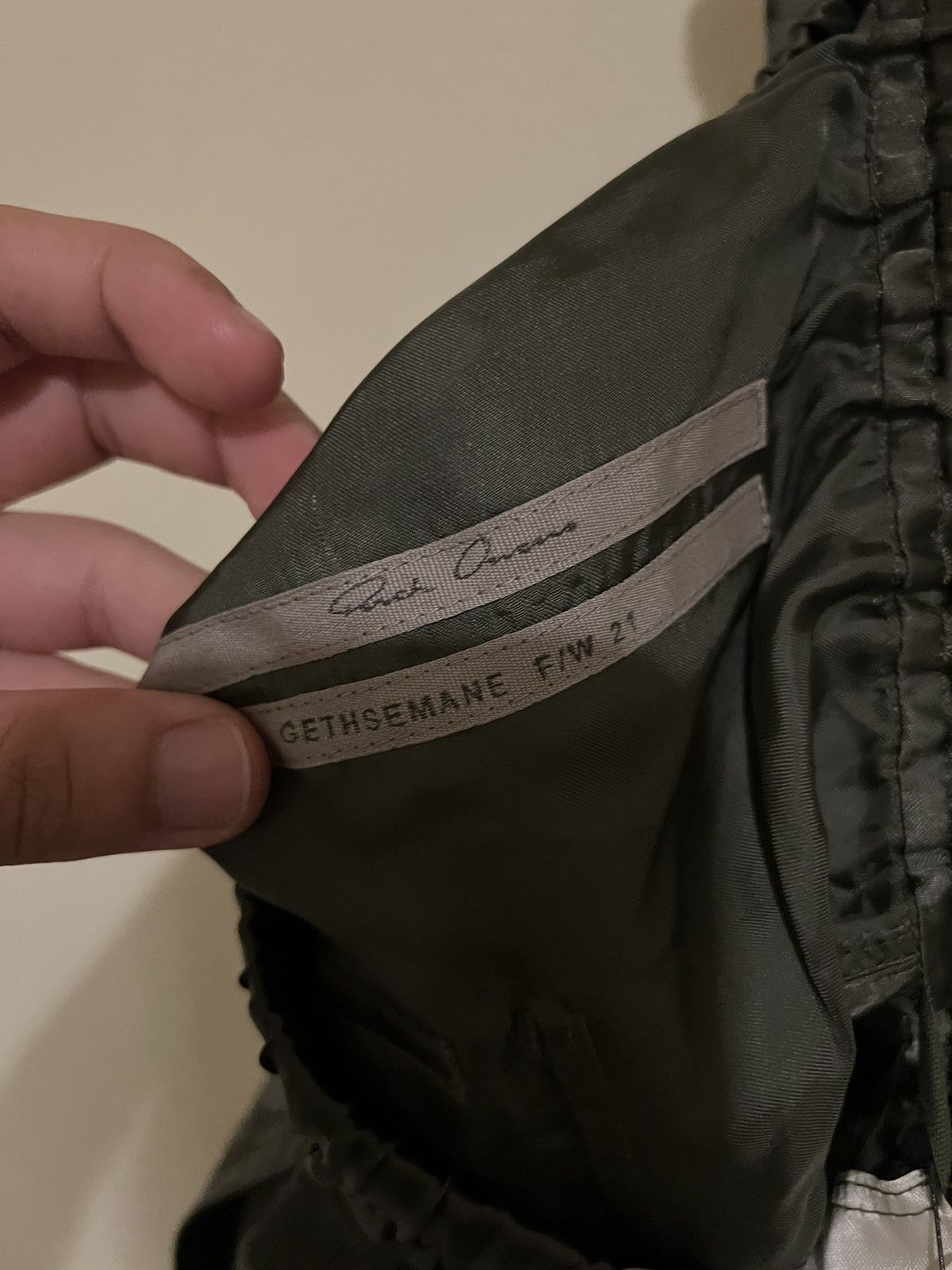 Rick Owens Rick owens Gethsemane Cropped Pants Green Size US 44 / EU 60 - 11 Thumbnail
