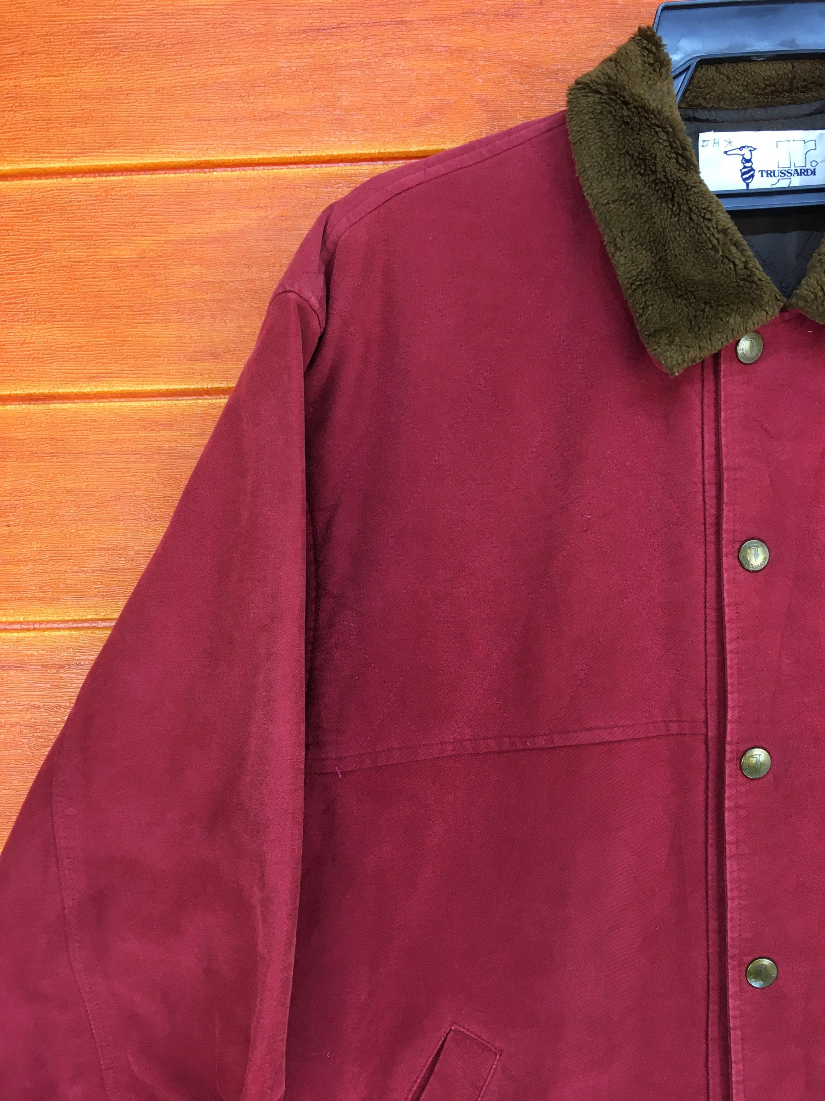 Trussardi Vintage TRUSSARDI Quilted Jacket Size US M / EU 48-50 / 2 - 2 Thumbnail