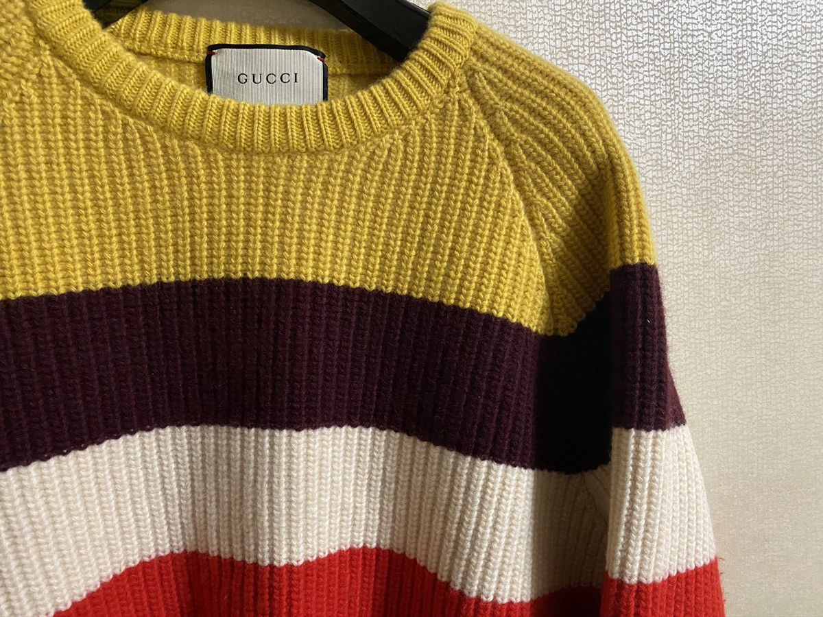 Gucci Gucci striped sweater as worn by Harry styles Size US M / EU 48-50 / 2 - 4 Thumbnail