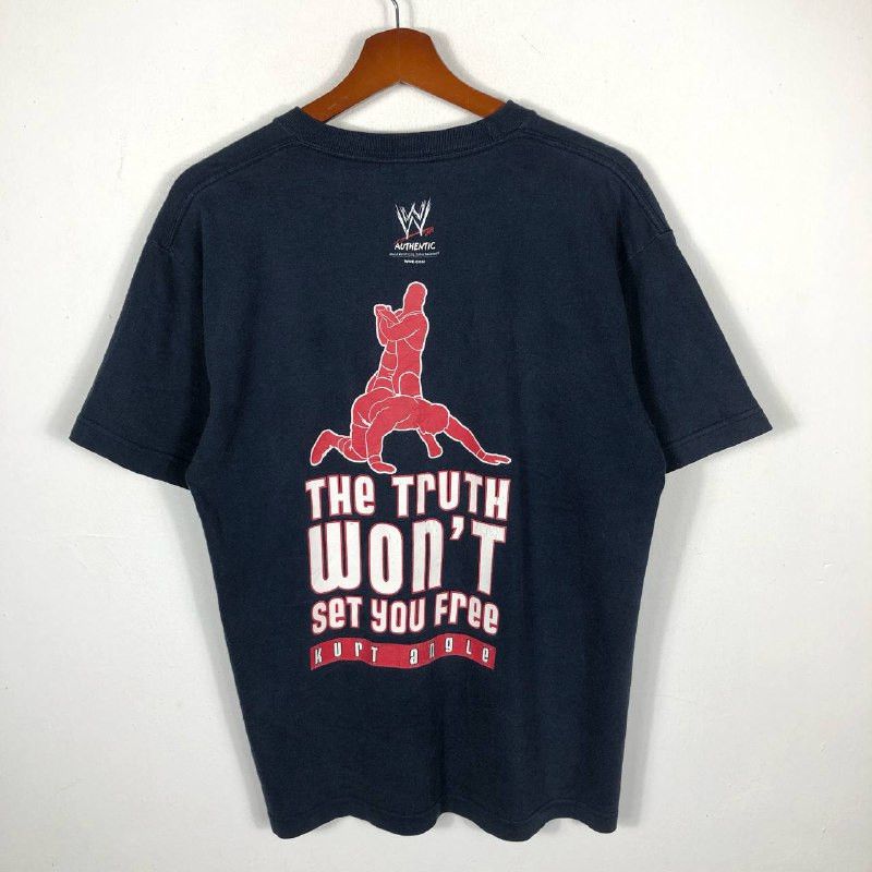 FAST DEALS 💥 RARE Vintage Kurt Angle T Shirt