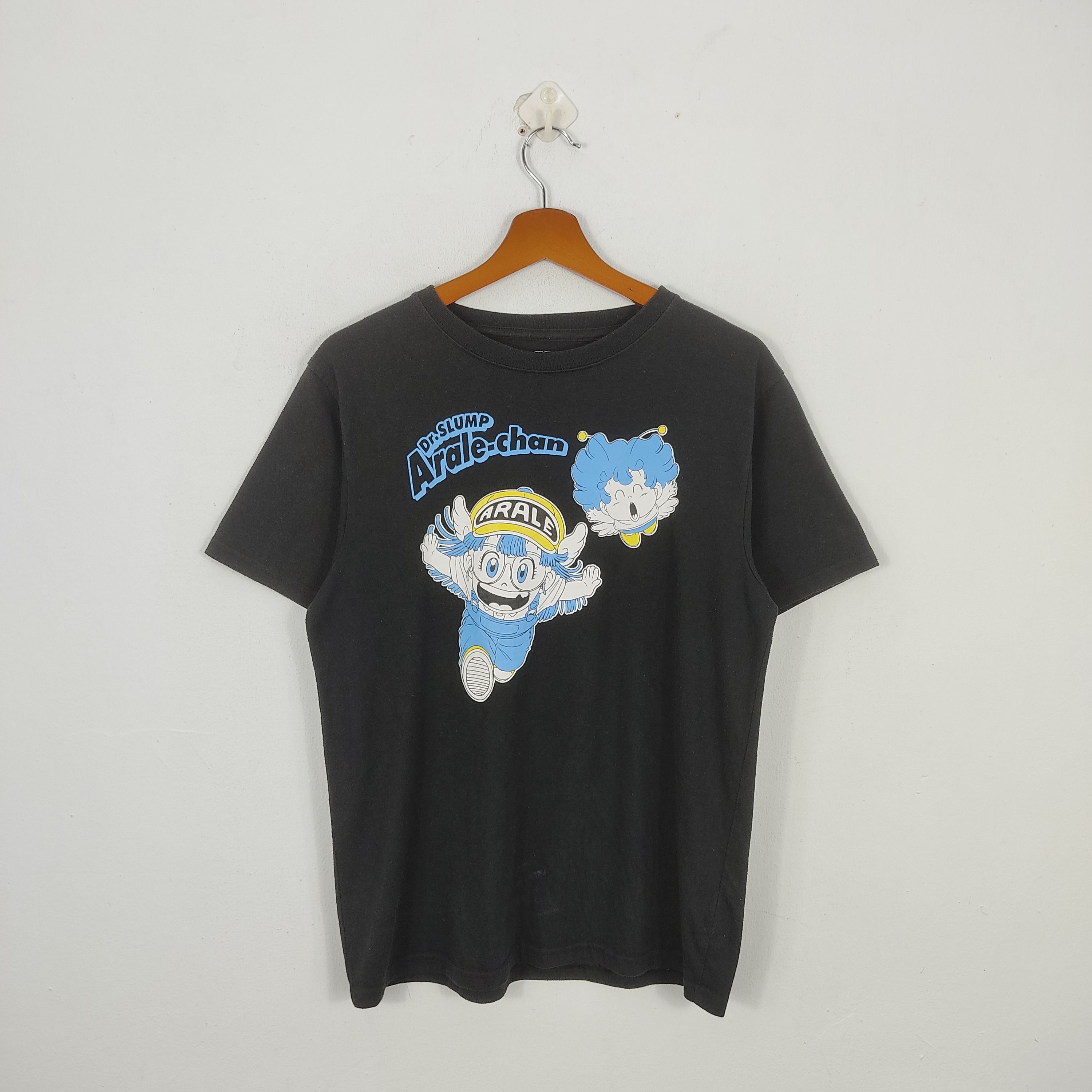 Dr.SLUMP ARALE ビッグプリント Tシャツ ブルー　サイズM Dr.Slump Arale Big Print T-Shirt Blue Size M | eBay
