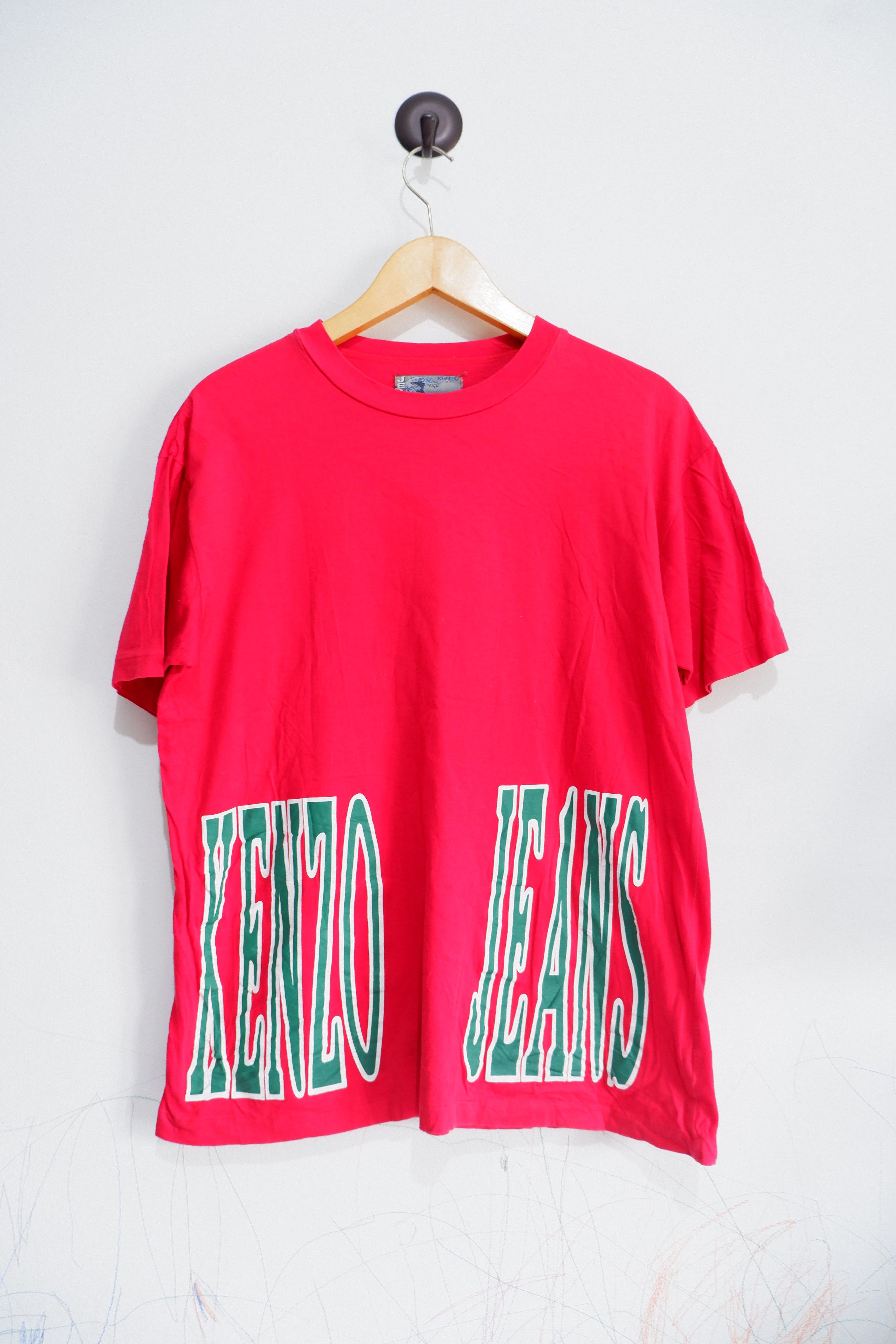 Kenzo Vintage Archive Kenzo Jeans T shirt Size US L / EU 52-54 / 3 - 1 Thumbnail