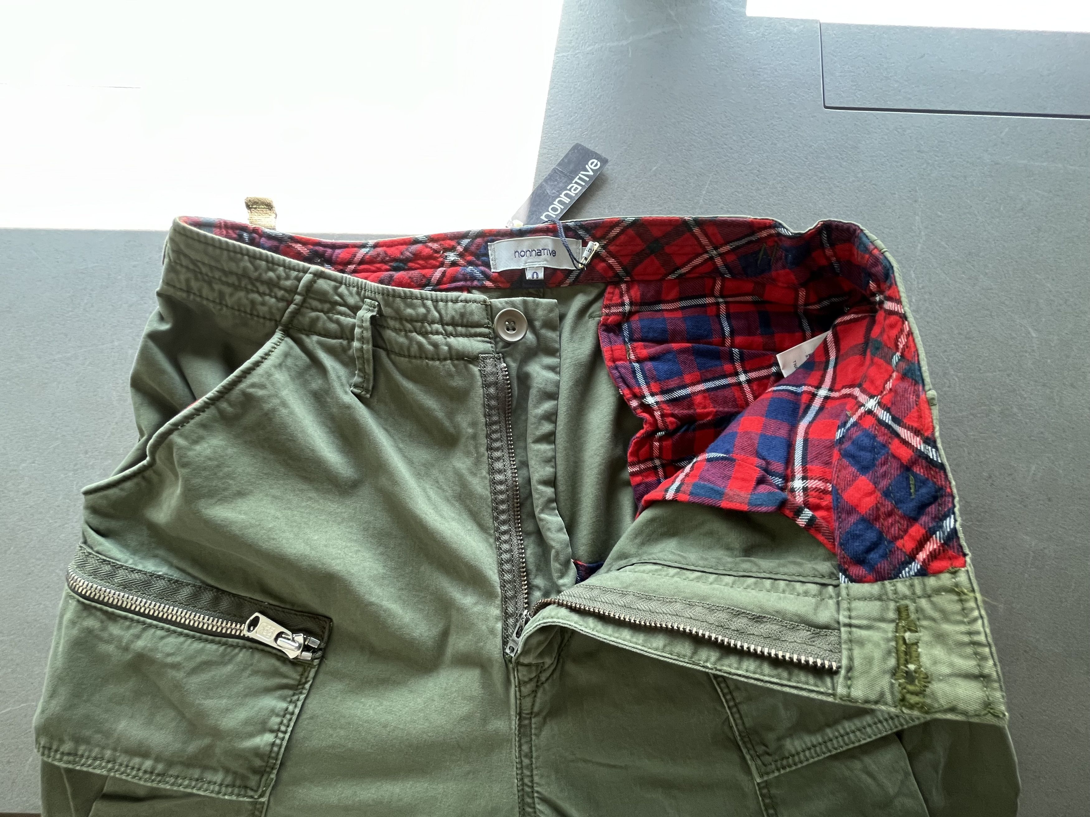 Nonnative Nonnative Japan Made Mens Military Green Army Combat Pants Size US 31 - 8 Thumbnail