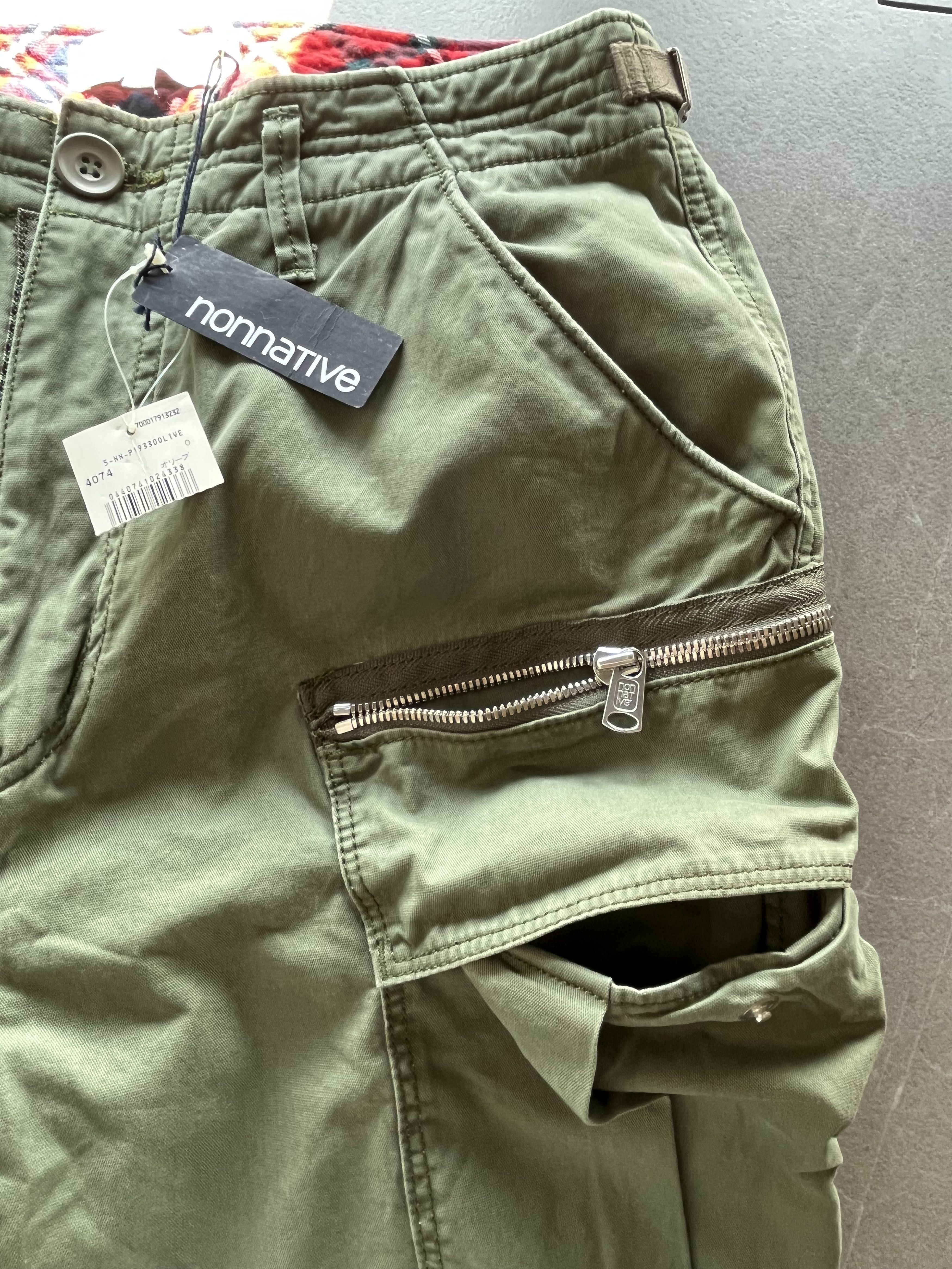 Nonnative Nonnative Japan Made Mens Military Green Army Combat Pants Size US 31 - 3 Thumbnail