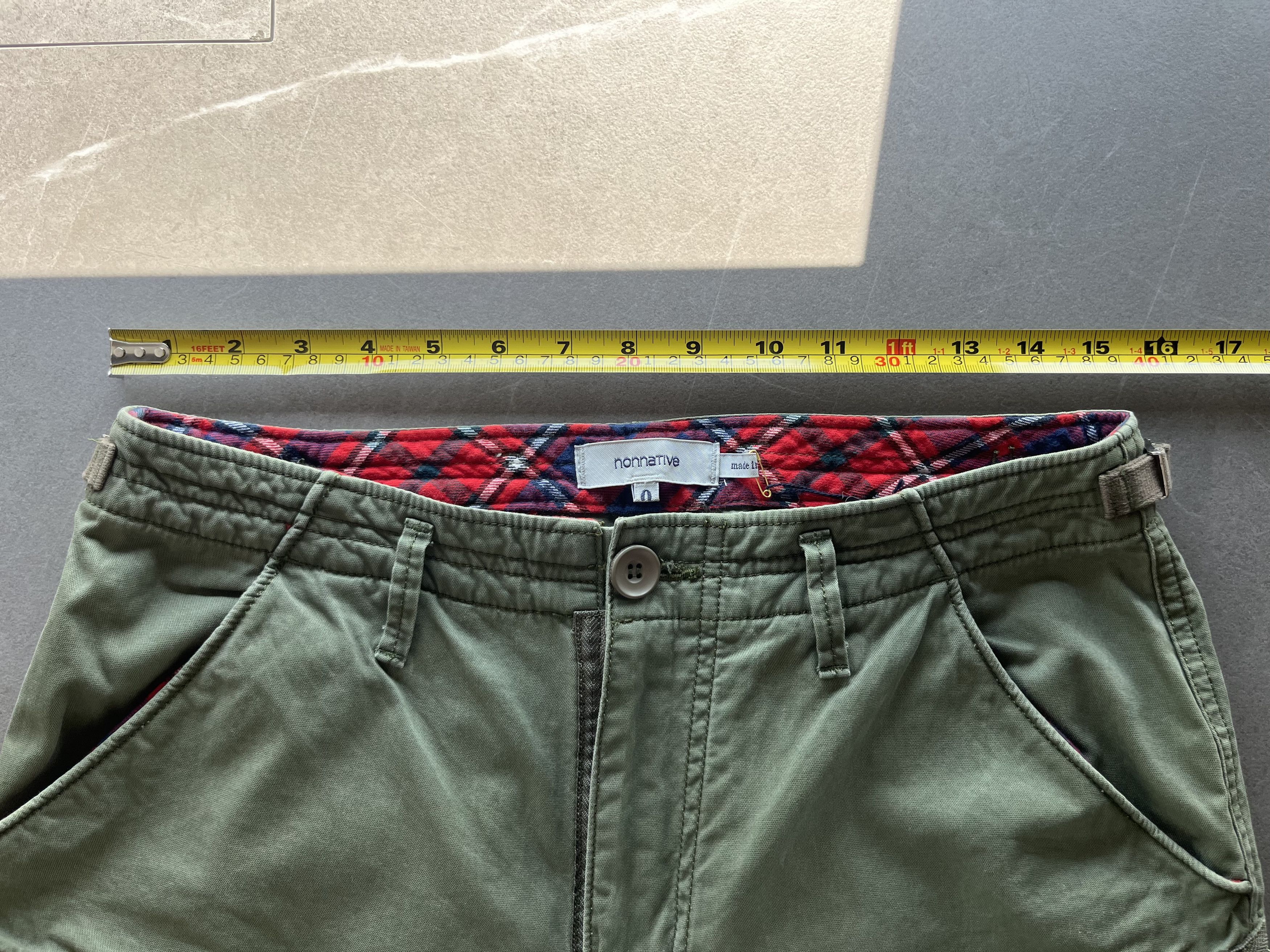 Nonnative Nonnative Japan Made Mens Military Green Army Combat Pants Size US 31 - 4 Thumbnail