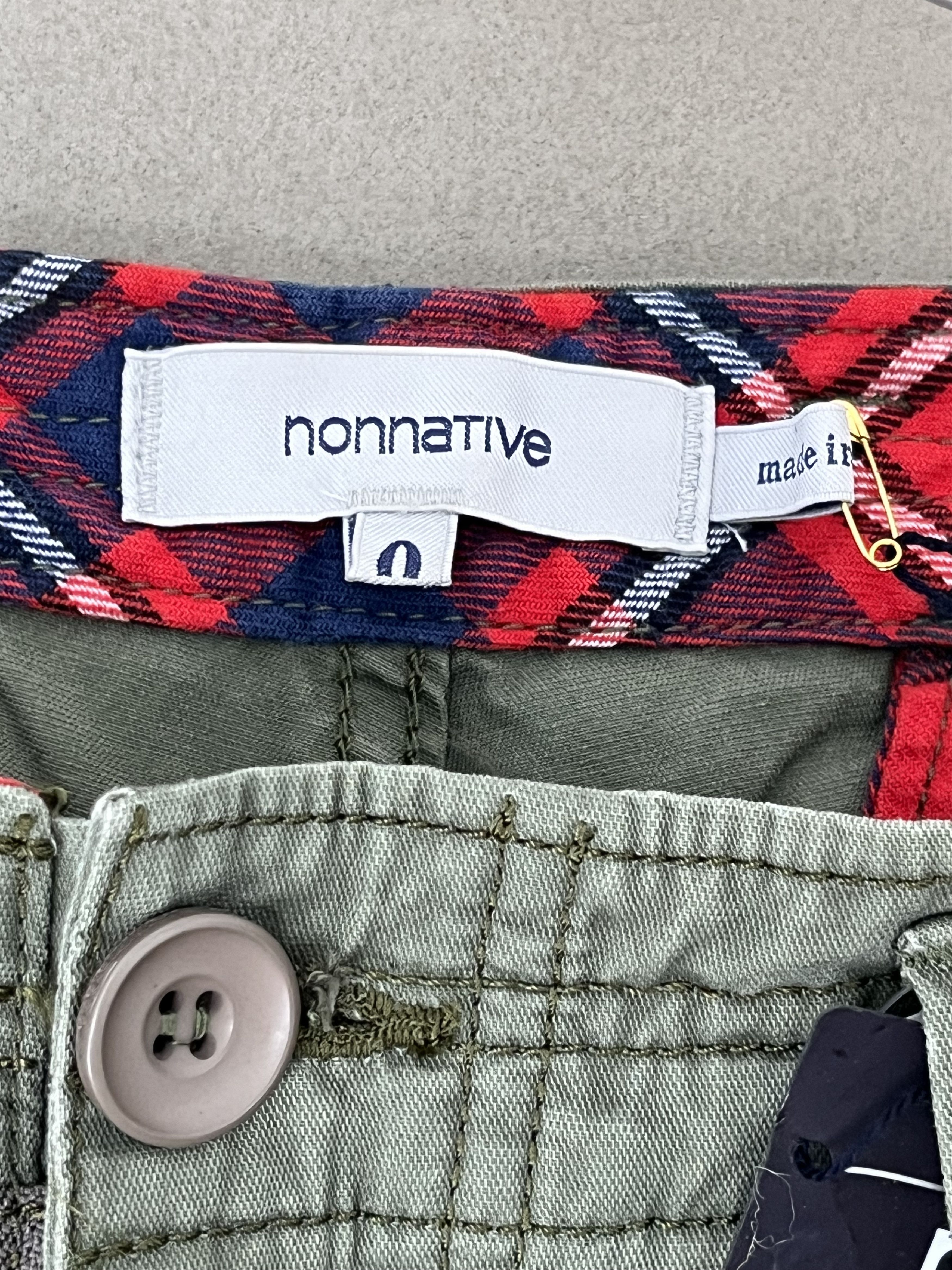 Nonnative Nonnative Japan Made Mens Military Green Army Combat Pants Size US 31 - 11 Thumbnail