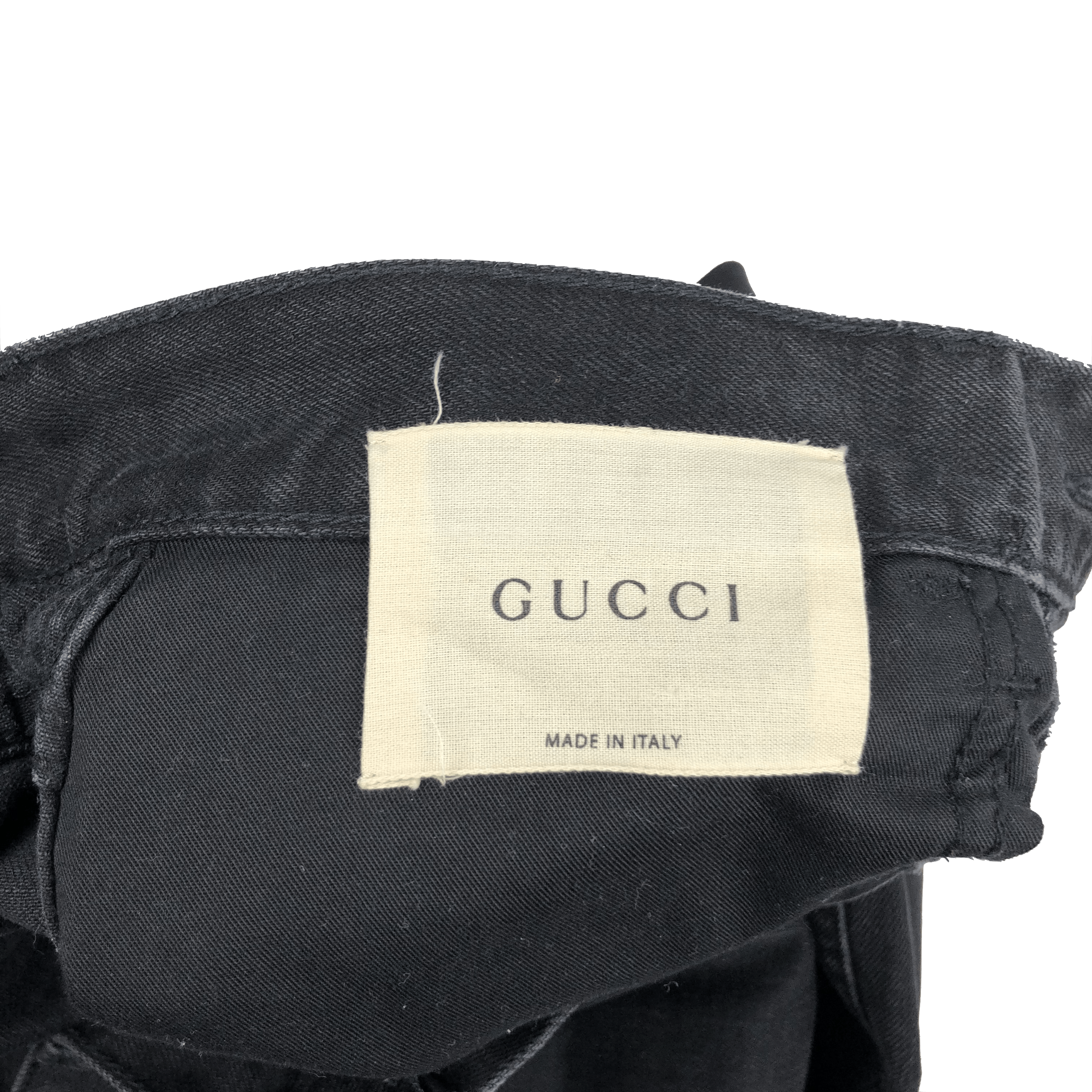 Gucci Pocket Embroidered Jeans