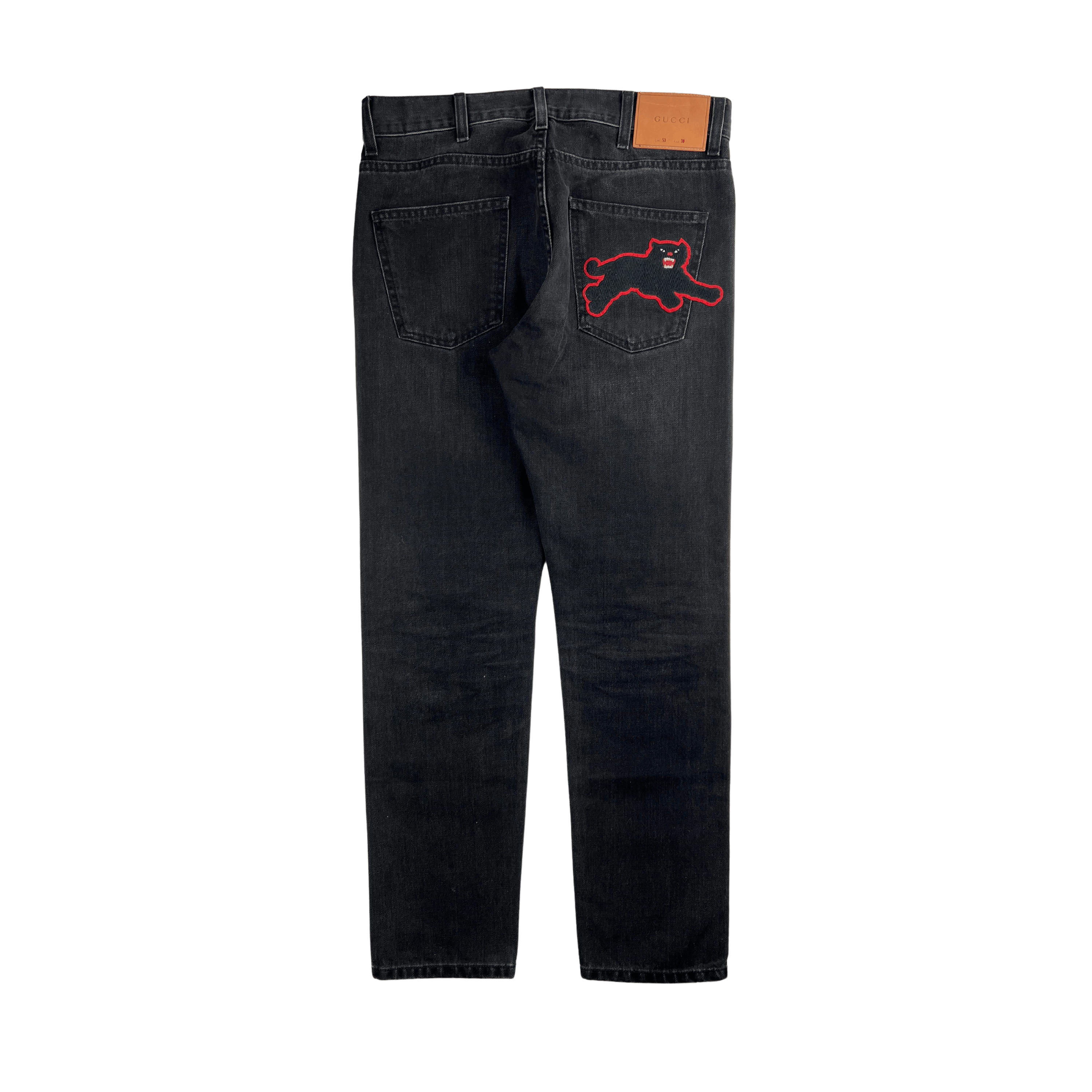 Gucci Gucci Pocket Embroidered Jeans Size US 30 / EU 46 - 2 Thumbnail