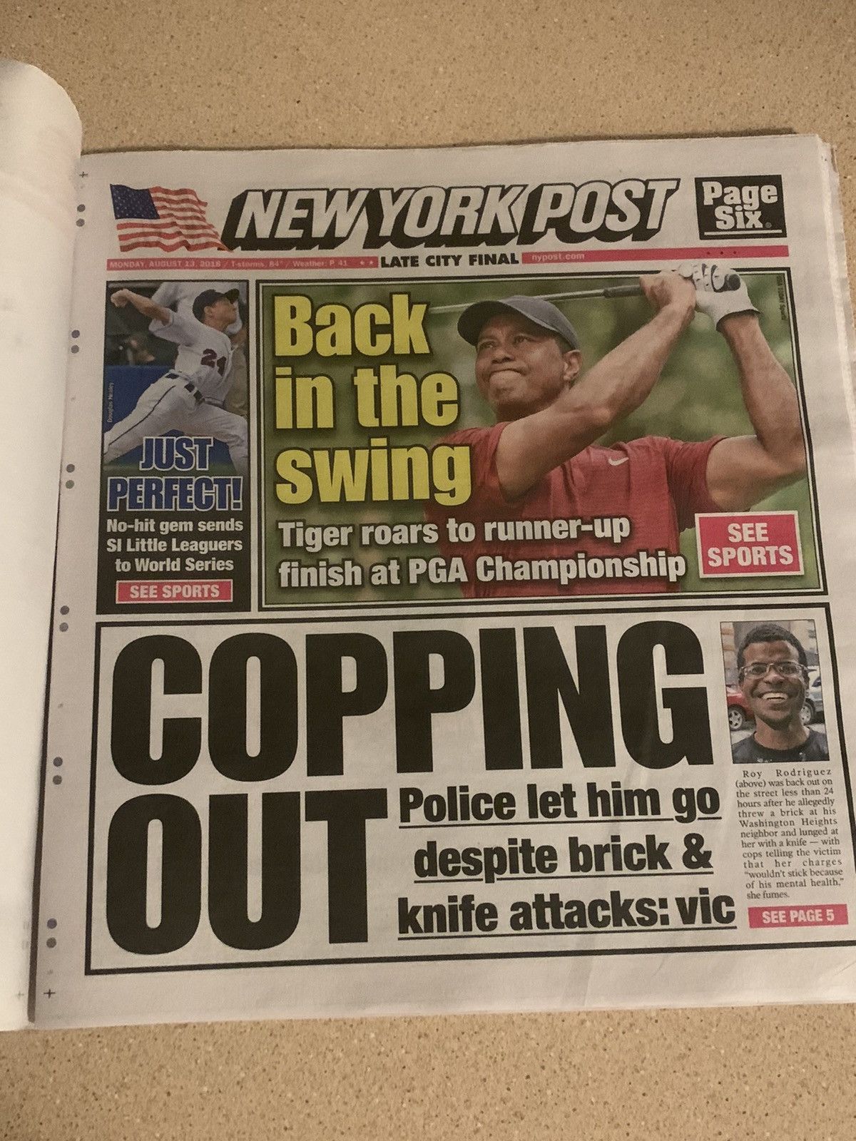 Supreme NewYork Post x Supreme Newspaper Rare Size ONE SIZE - 2 Thumbnail