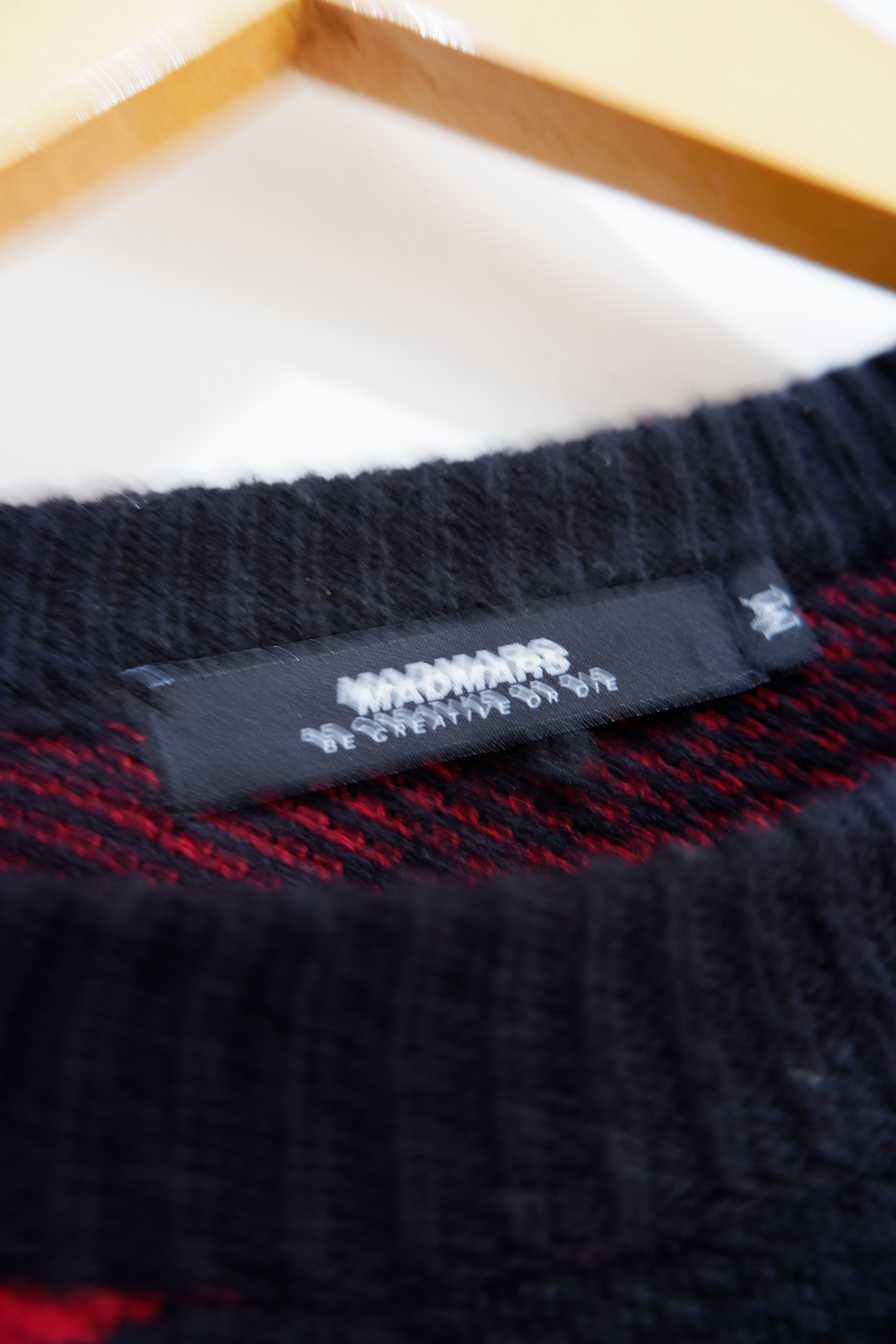 Japanese Brand MadMars Kurt Cobain Striped Knitwear Size US M / EU 48-50 / 2 - 5 Thumbnail