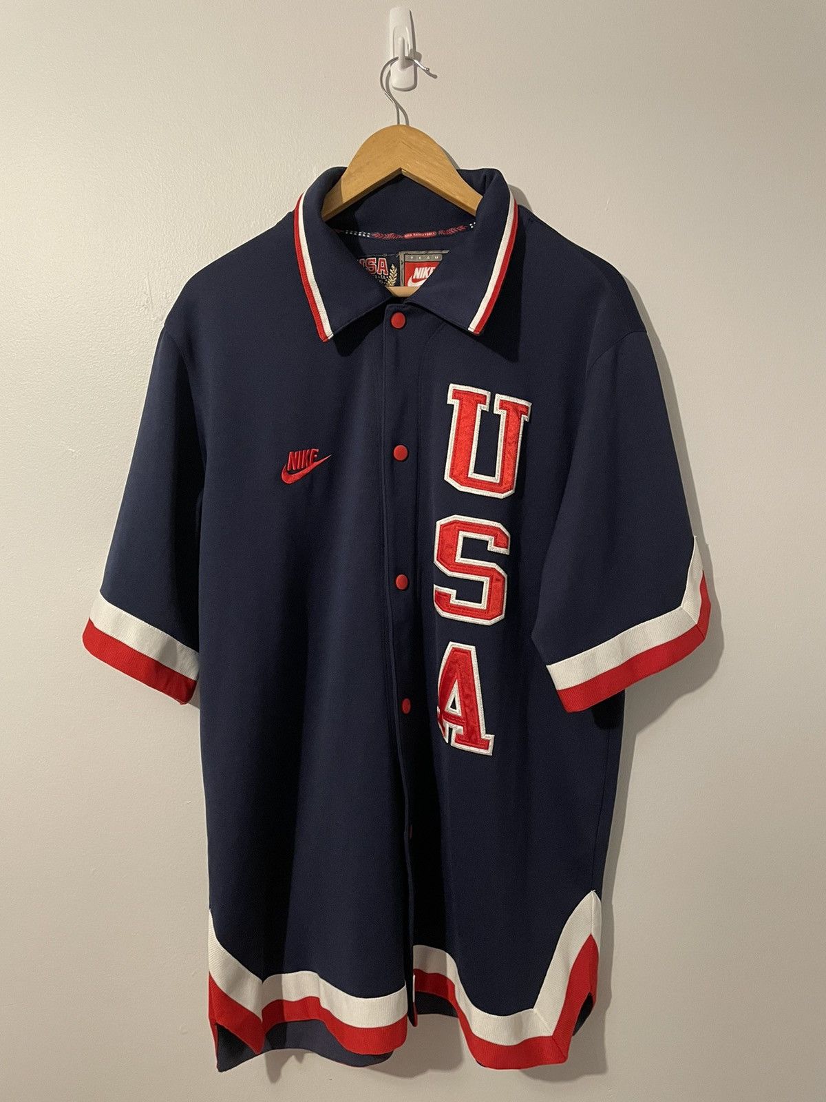 Jordan Brand Ultra Rare Nike Michae Jordan Dream Team Warmup Jkt Supreme Size US L / EU 52-54 / 3 - 1 Thumbnail