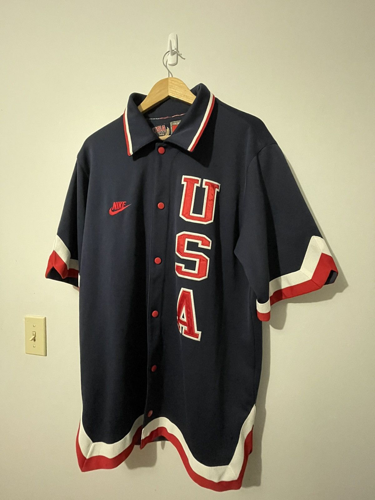 Jordan Brand Ultra Rare Nike Michae Jordan Dream Team Warmup Jkt Supreme Size US L / EU 52-54 / 3 - 13 Thumbnail