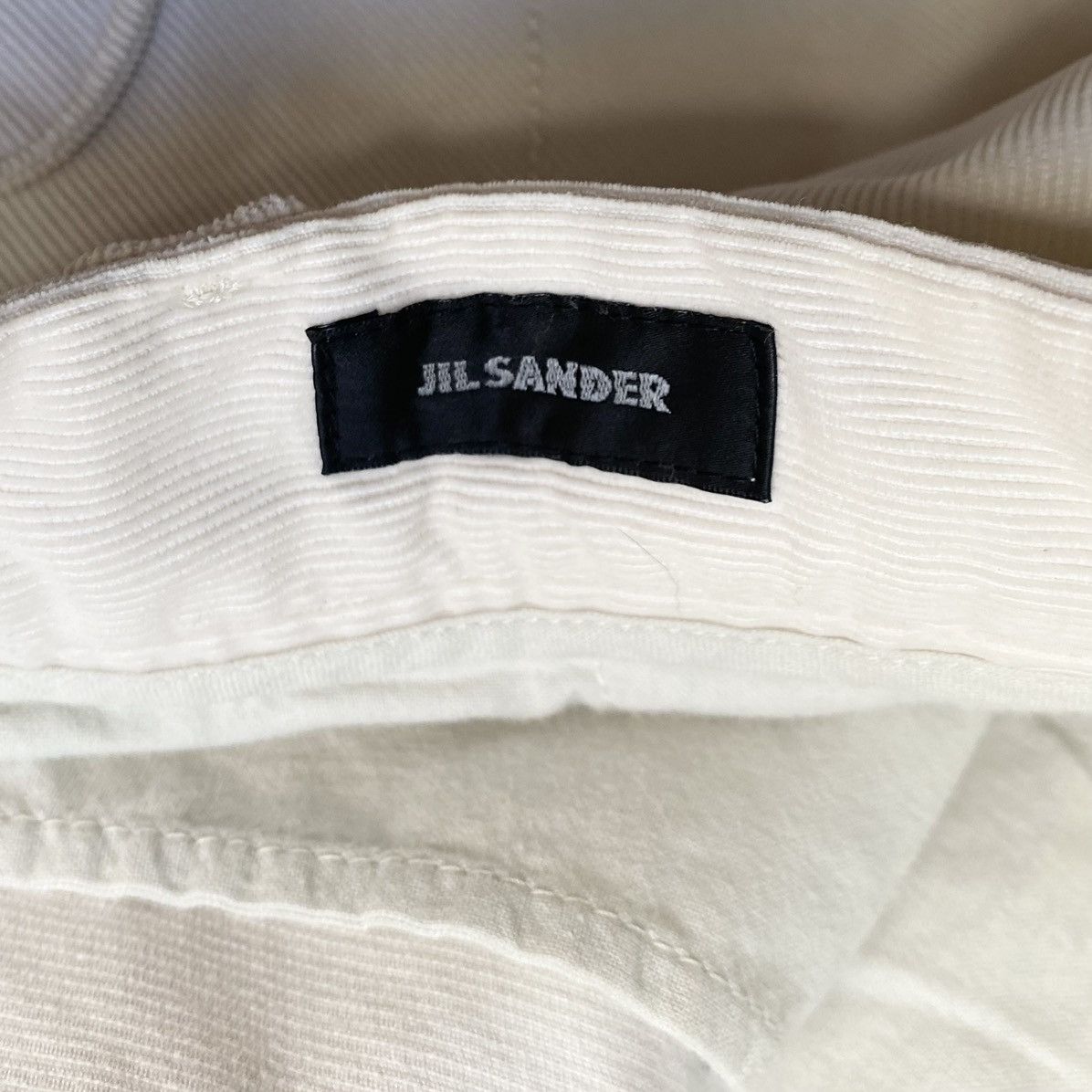 Jil Sander × Raf Simons Fall10 Corduroy Curve Panel Pants Size US 30 / EU 46 - 8 Thumbnail