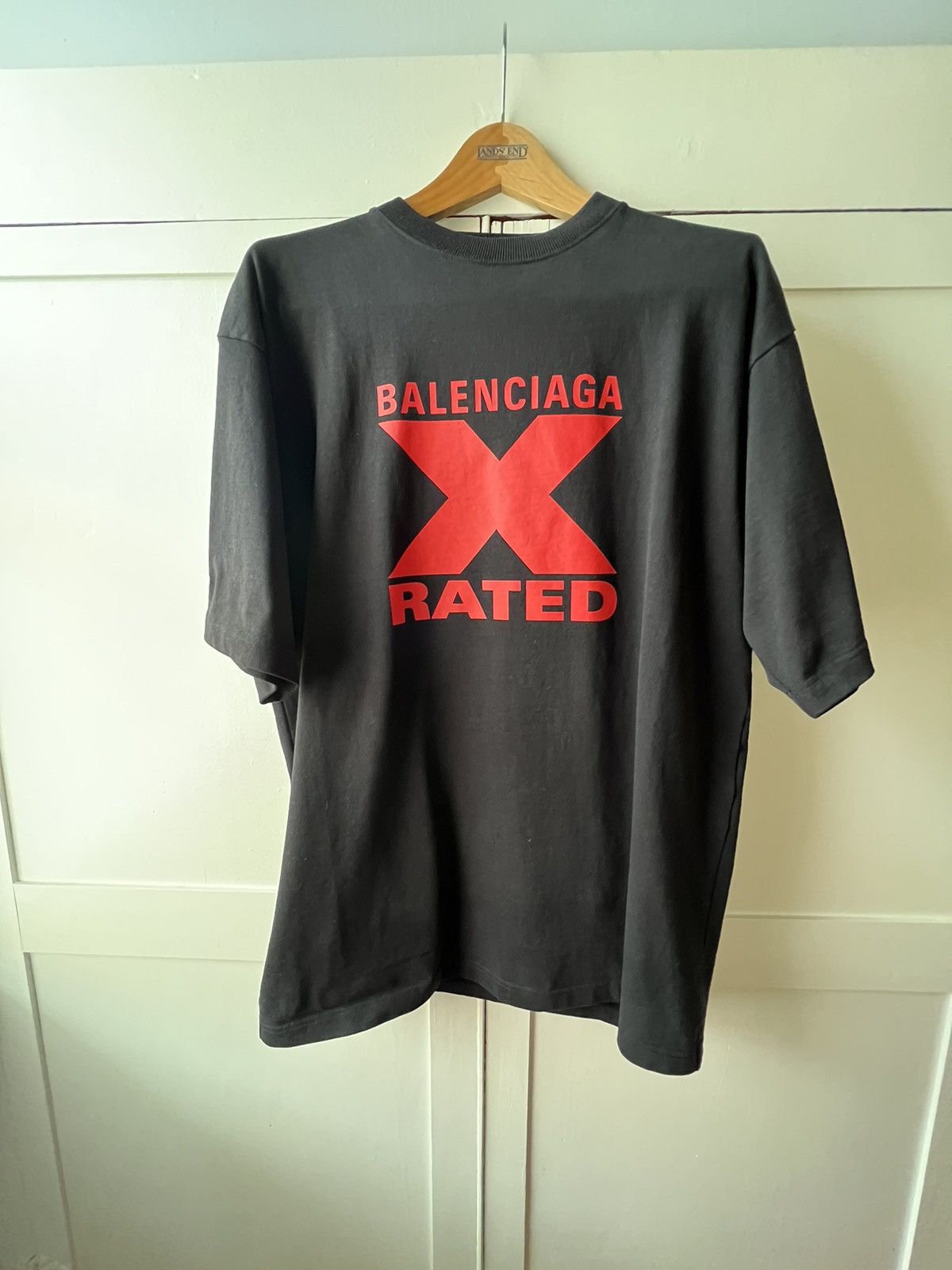 Balenciaga Balenciaga X-Rated T-shirt | Grailed