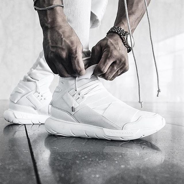 Adidas y3 qasa white online