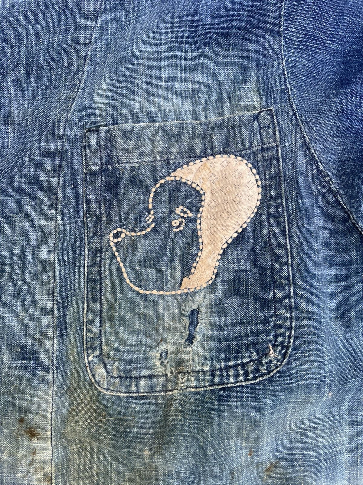 Vintage Vintage Unknown Denim Shirt Size US M / EU 48-50 / 2 - 11 Thumbnail