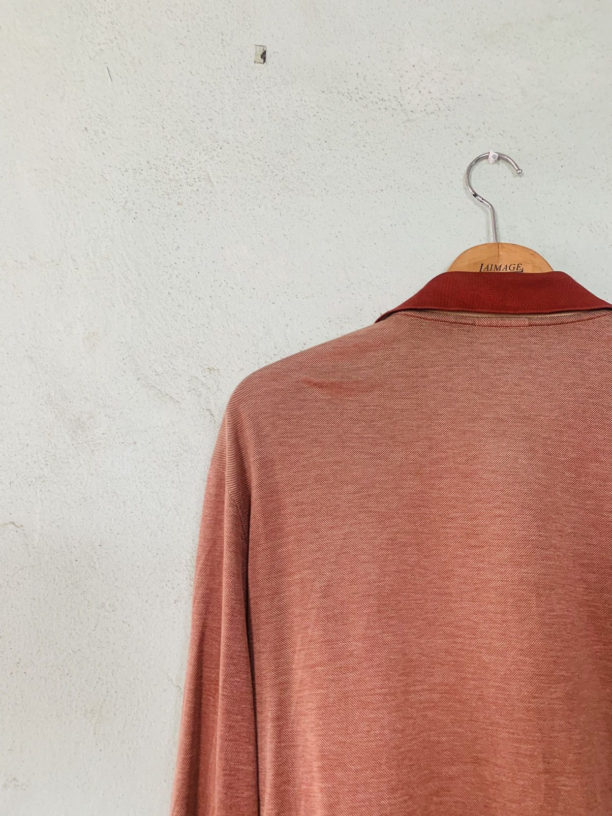 Designer Vintage Lacoste Long Sleeve Shirt Size US L / EU 52-54 / 3 - 7 Thumbnail