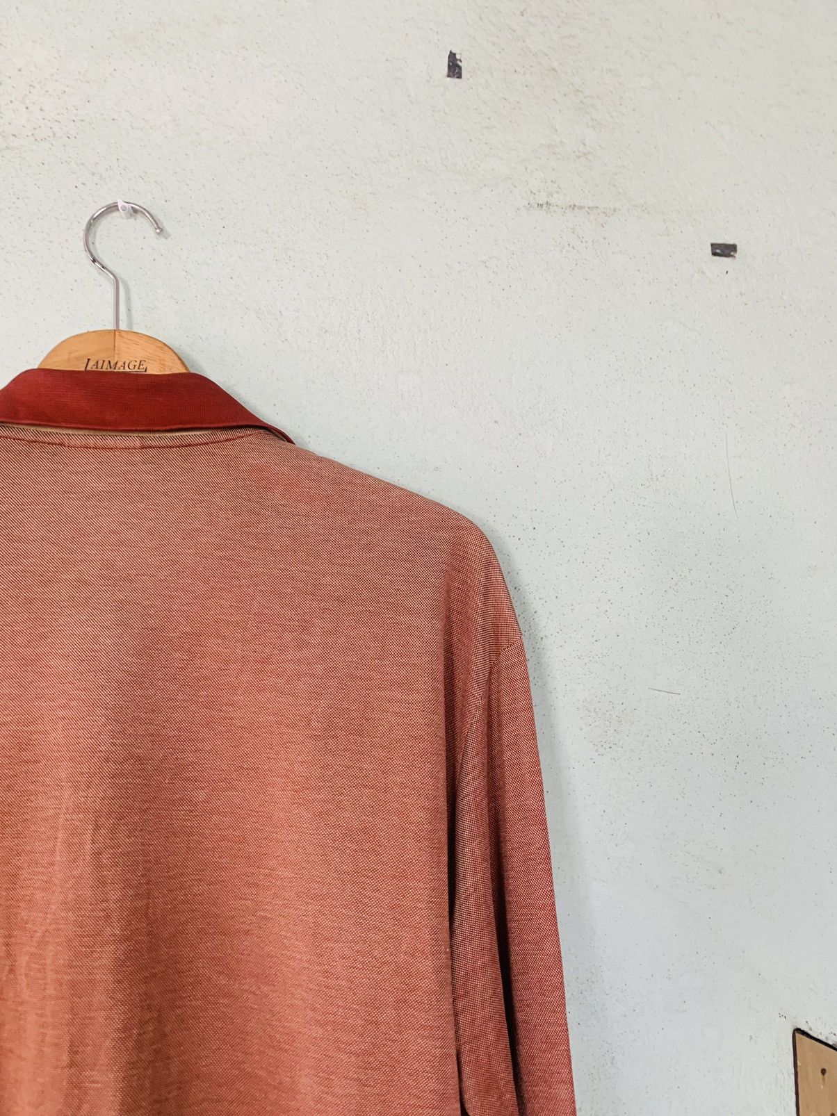 Designer Vintage Lacoste Long Sleeve Shirt Size US L / EU 52-54 / 3 - 6 Thumbnail