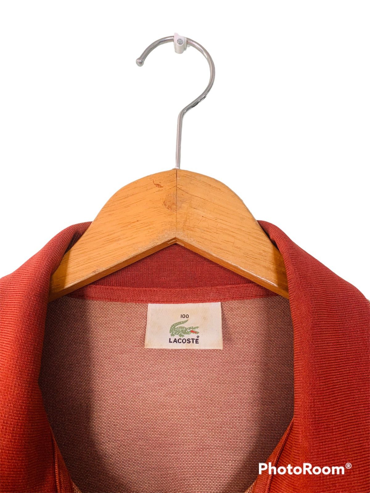 Designer Vintage Lacoste Long Sleeve Shirt Size US L / EU 52-54 / 3 - 3 Thumbnail