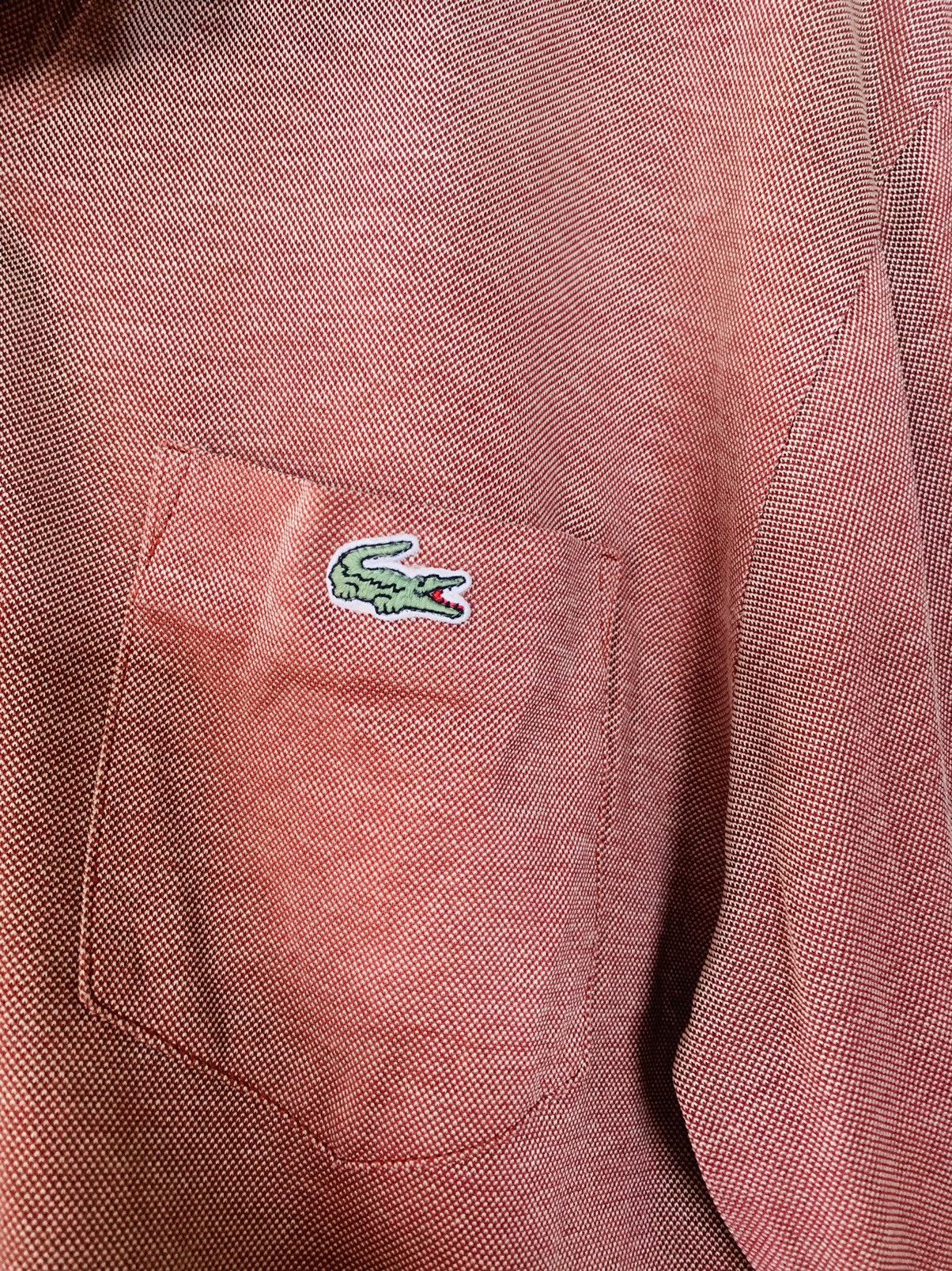 Designer Vintage Lacoste Long Sleeve Shirt Size US L / EU 52-54 / 3 - 5 Thumbnail