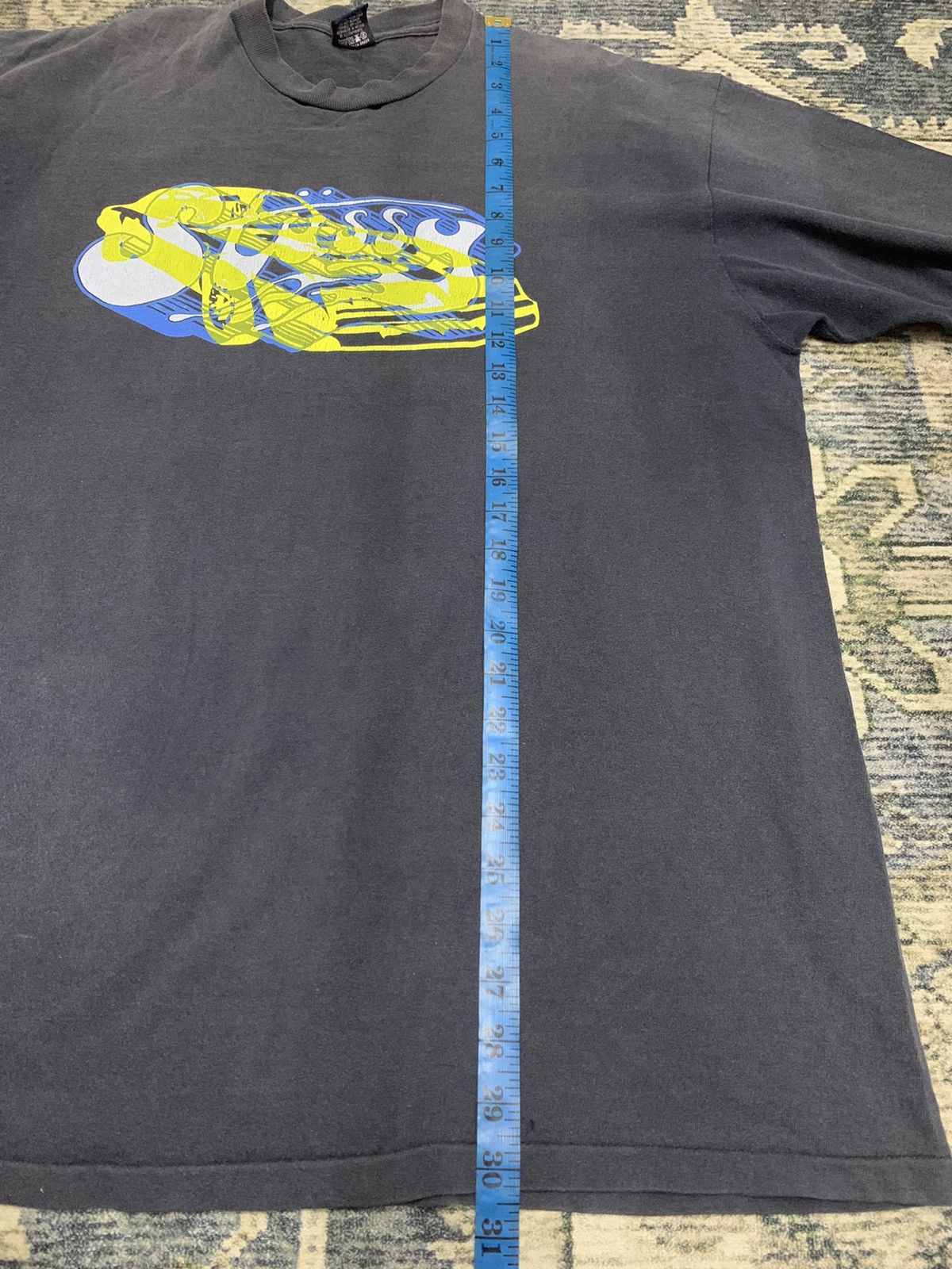 Stussy Stussy Racing Car Print Distressed Shirt Size US XL / EU 56 / 4 - 11 Thumbnail