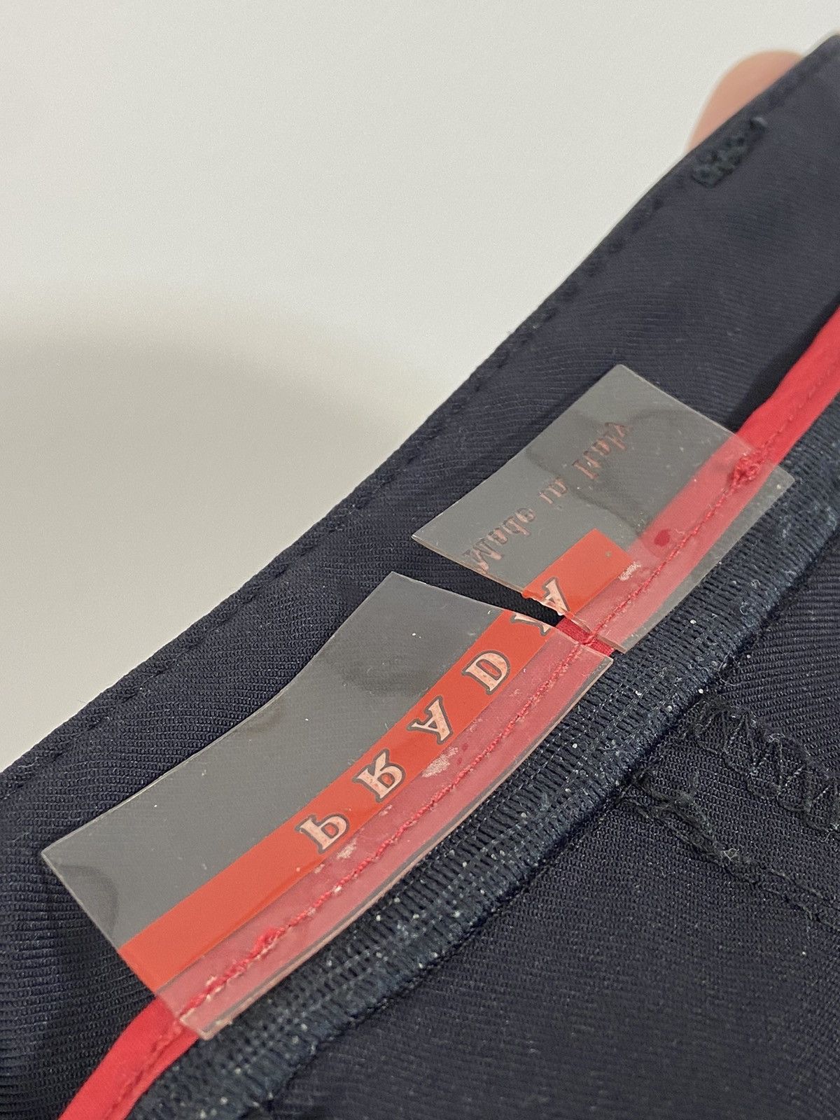 Prada Prada Nylon Red Tab Pants Size US 32 / EU 48 - 14 Thumbnail