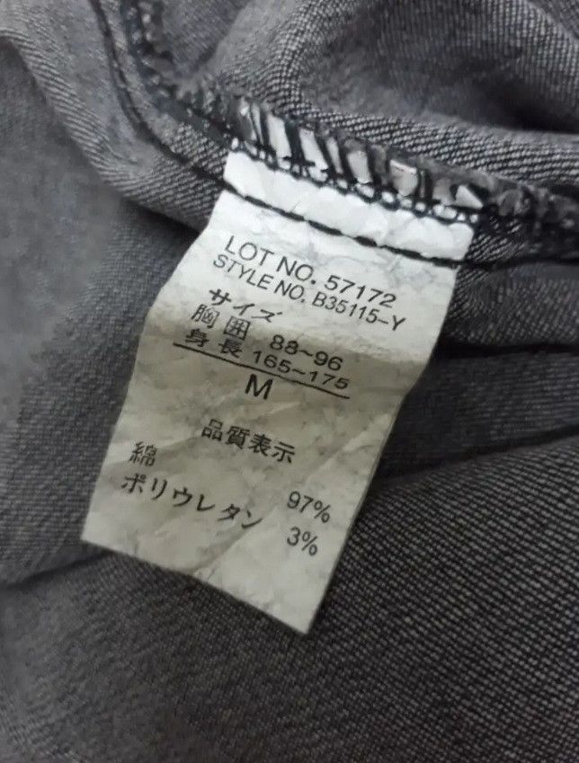 Japanese Brand 💥Unnamed Square Button japanese Western Shirt Size US L / EU 52-54 / 3 - 6 Thumbnail