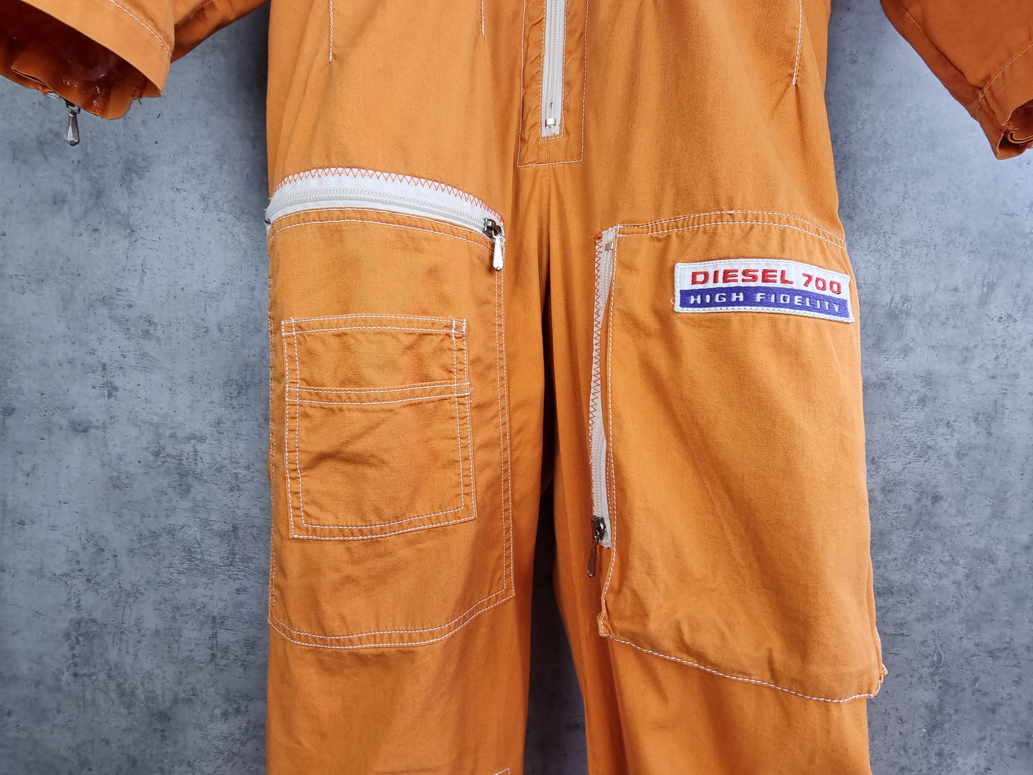 Diesel Rare DIESEL 700 Aviator Vintage Jumpsuit Made in Italy Size US 32 / EU 48 - 5 Thumbnail