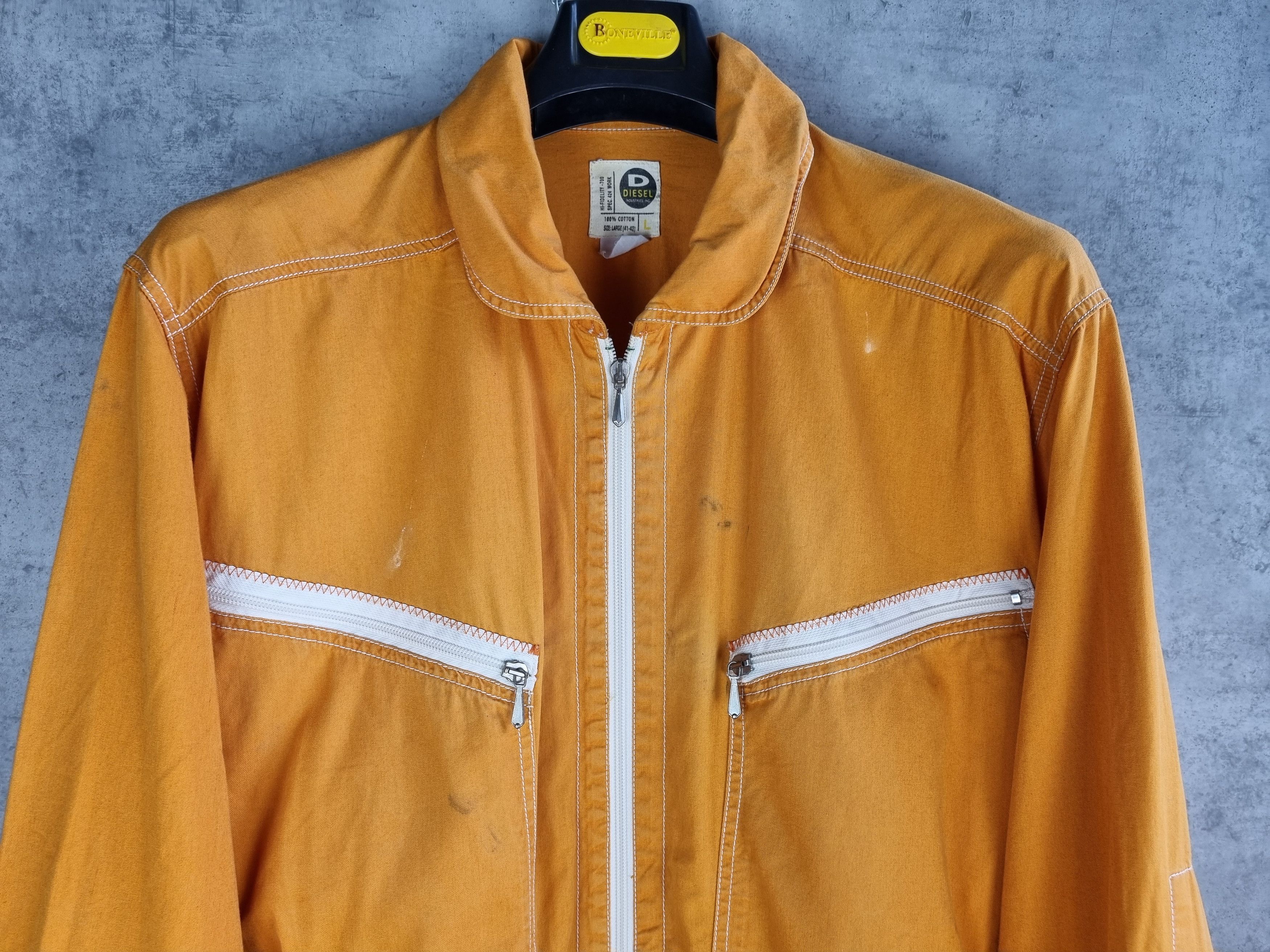 Diesel Rare DIESEL 700 Aviator Vintage Jumpsuit Made in Italy Size US 32 / EU 48 - 9 Thumbnail