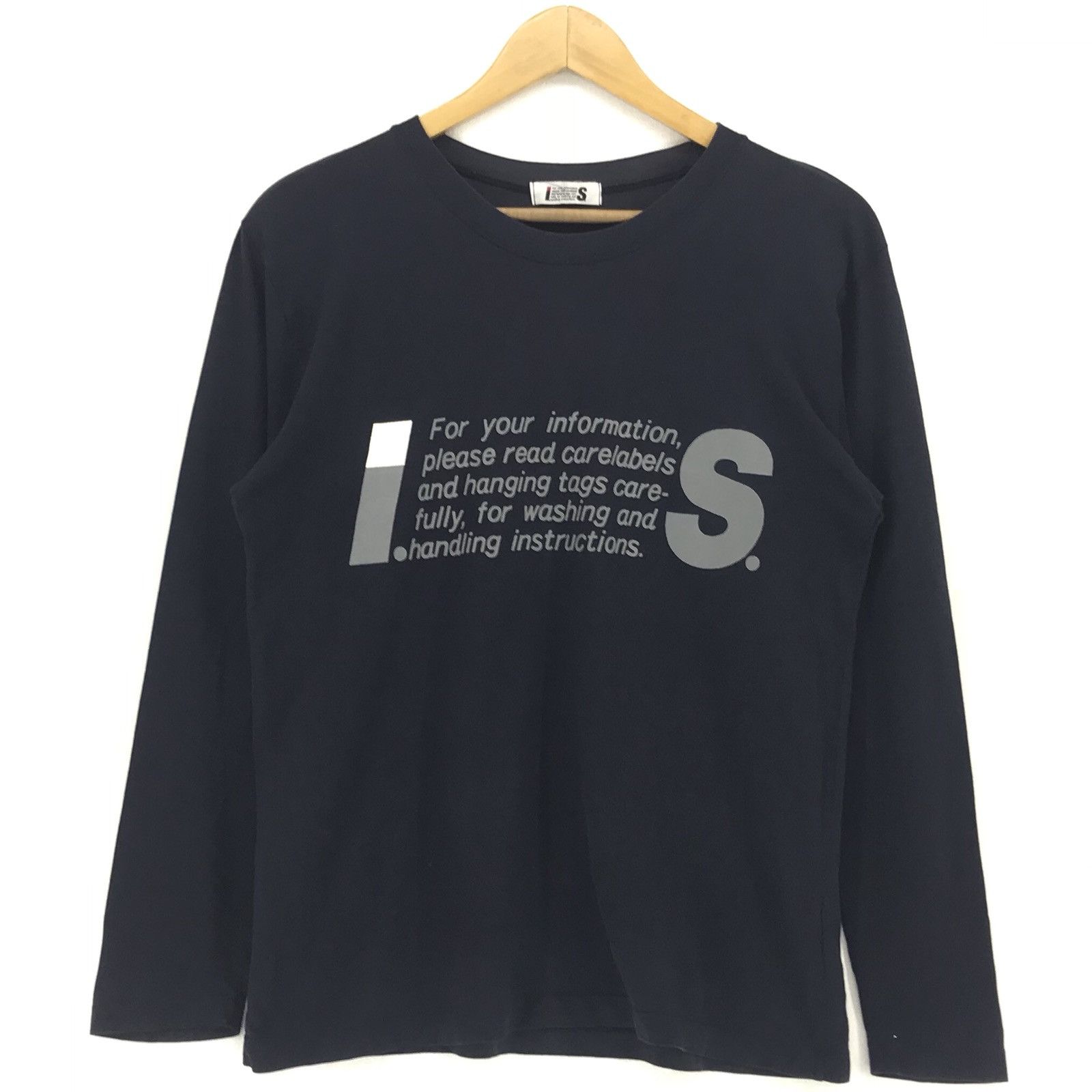 Issey Miyake × Japanese Brand Vintage Issey Miyake Long Sleeve T-shirt Size US M / EU 48-50 / 2 - 1 Thumbnail