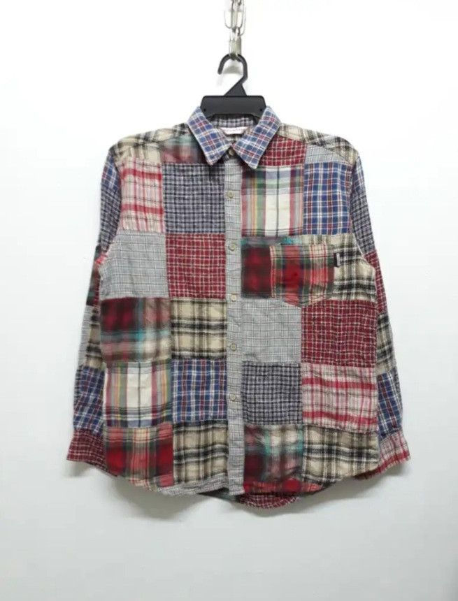 Japanese Brand 💥Person's patchwork multicolor Japanese Shirt Size US L / EU 52-54 / 3 - 3 Thumbnail