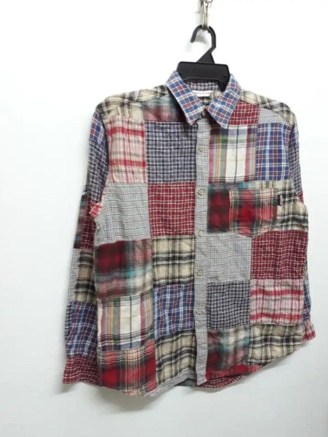 Japanese Brand 💥Person's patchwork multicolor Japanese Shirt Size US L / EU 52-54 / 3 - 4 Thumbnail