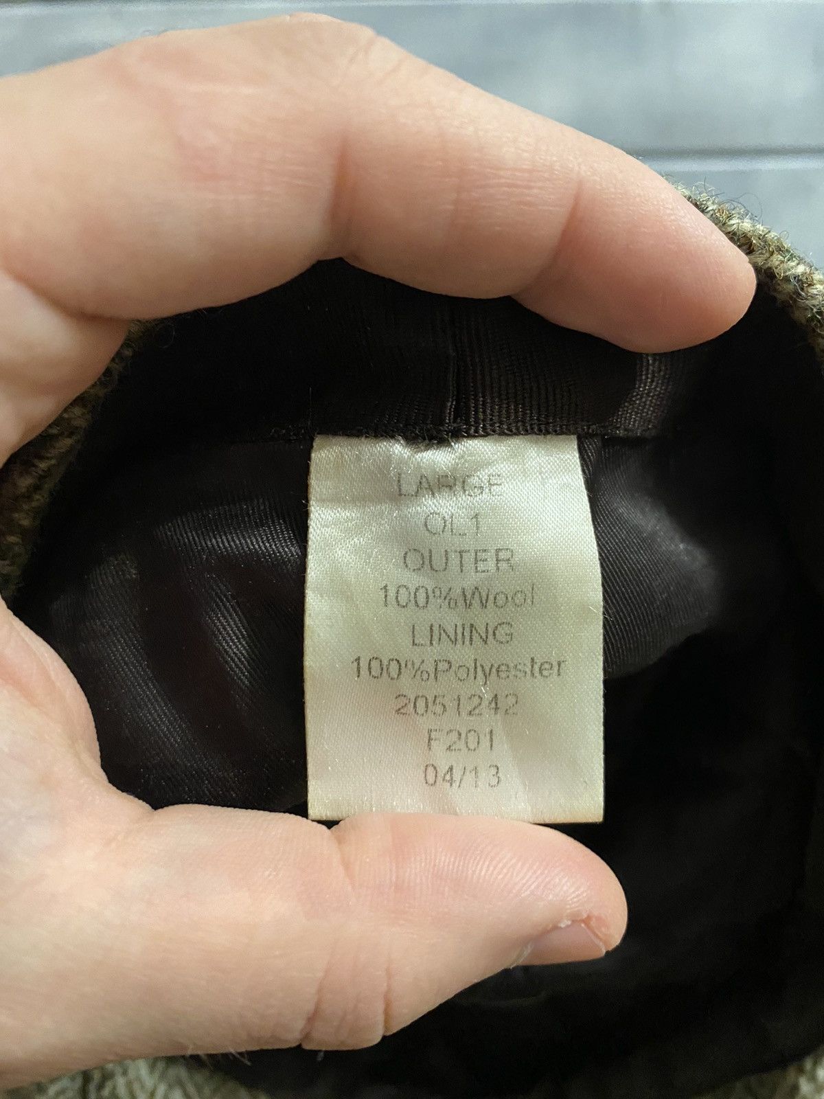 Harris Tweed × Vintage Vintage Hat Harris Tweed 100% wool Size L Size ONE SIZE - 6 Thumbnail