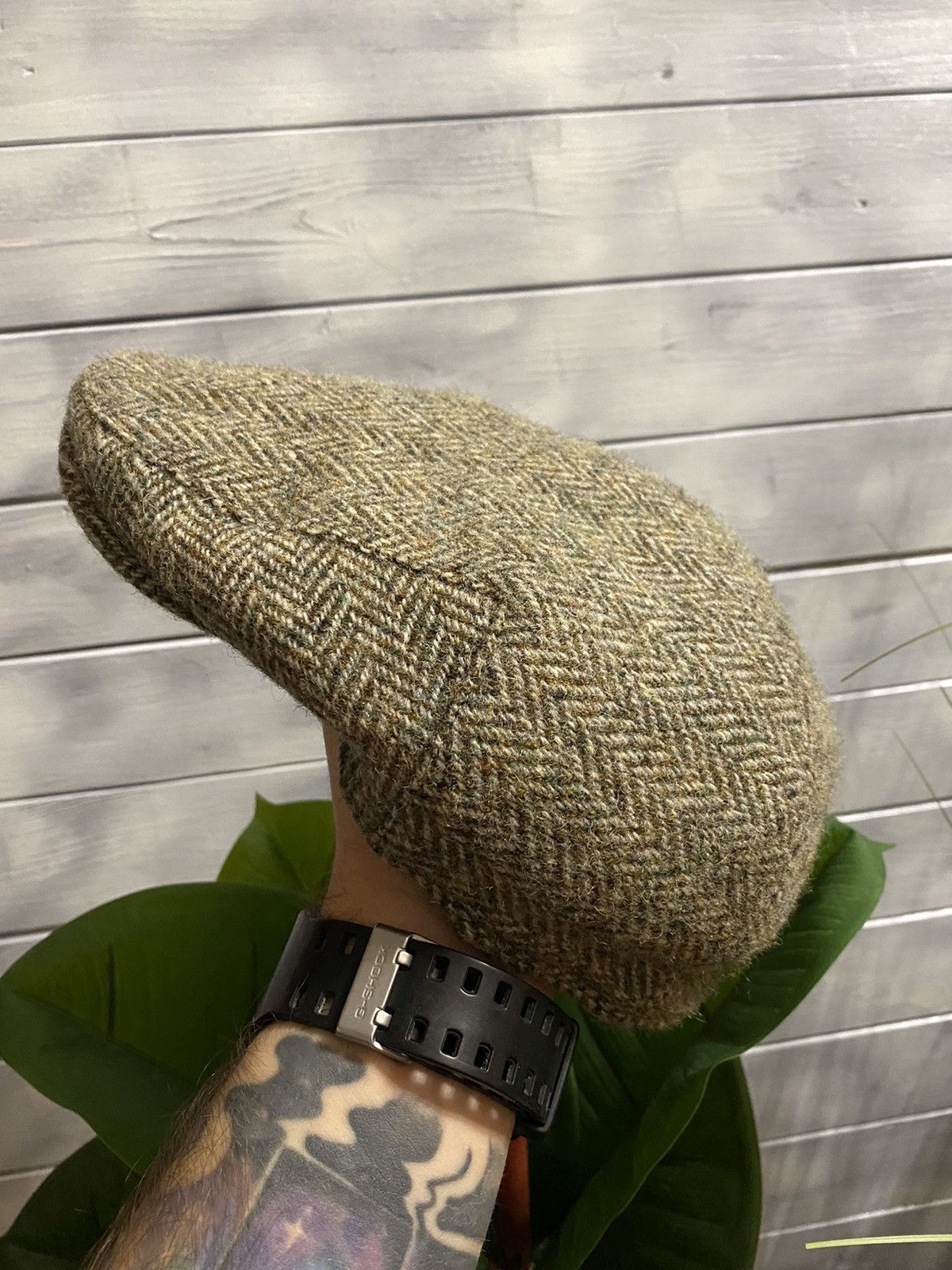 Harris Tweed × Vintage Vintage Hat Harris Tweed 100% wool Size L Size ONE SIZE - 2 Thumbnail