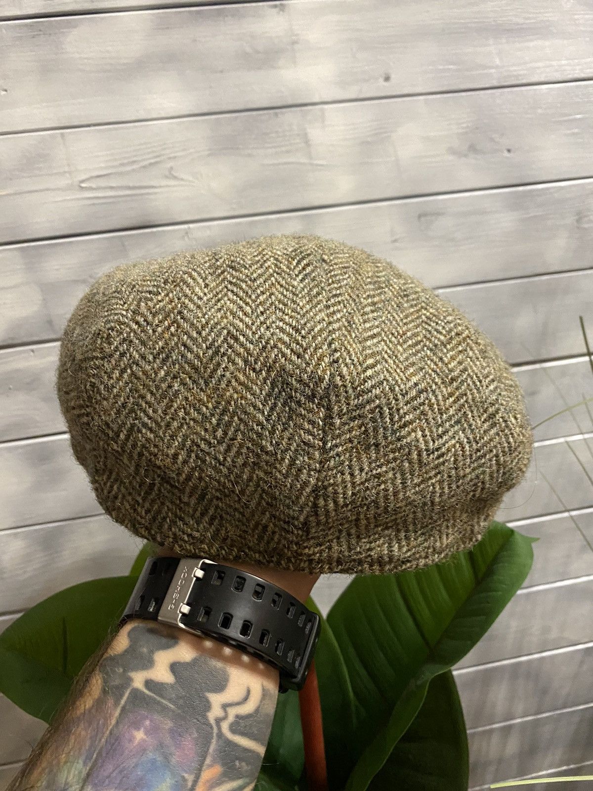 Harris Tweed × Vintage Vintage Hat Harris Tweed 100% wool Size L Size ONE SIZE - 4 Thumbnail
