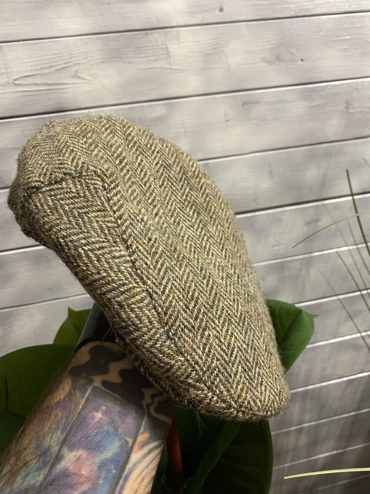 Harris Tweed × Vintage Vintage Hat Harris Tweed 100% wool Size L Size ONE SIZE - 1 Thumbnail