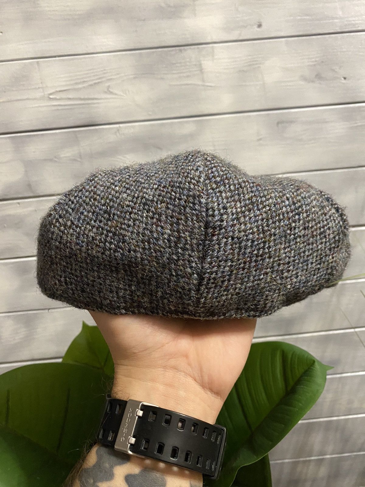 Harris Tweed Hat Harris Tweed 100% wool Size ONE SIZE - 5 Thumbnail