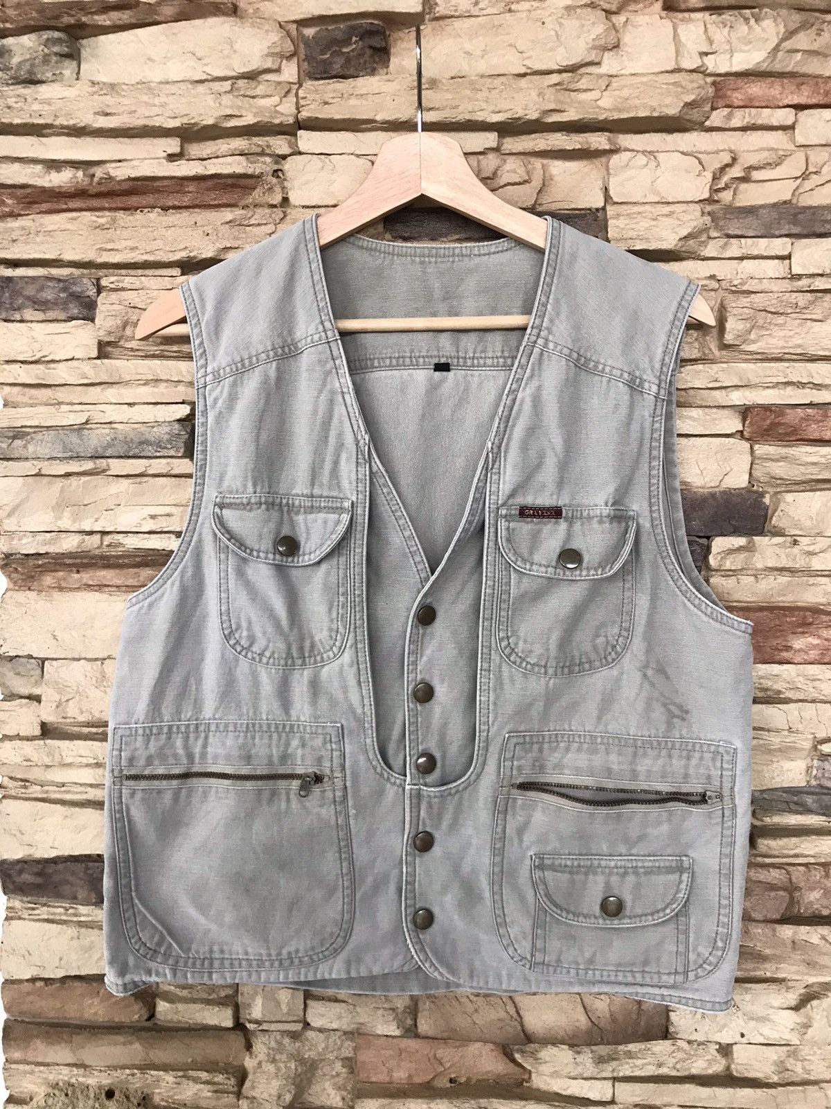 Vintage Vintage Vest Jacket Size US M / EU 48-50 / 2 - 1 Thumbnail