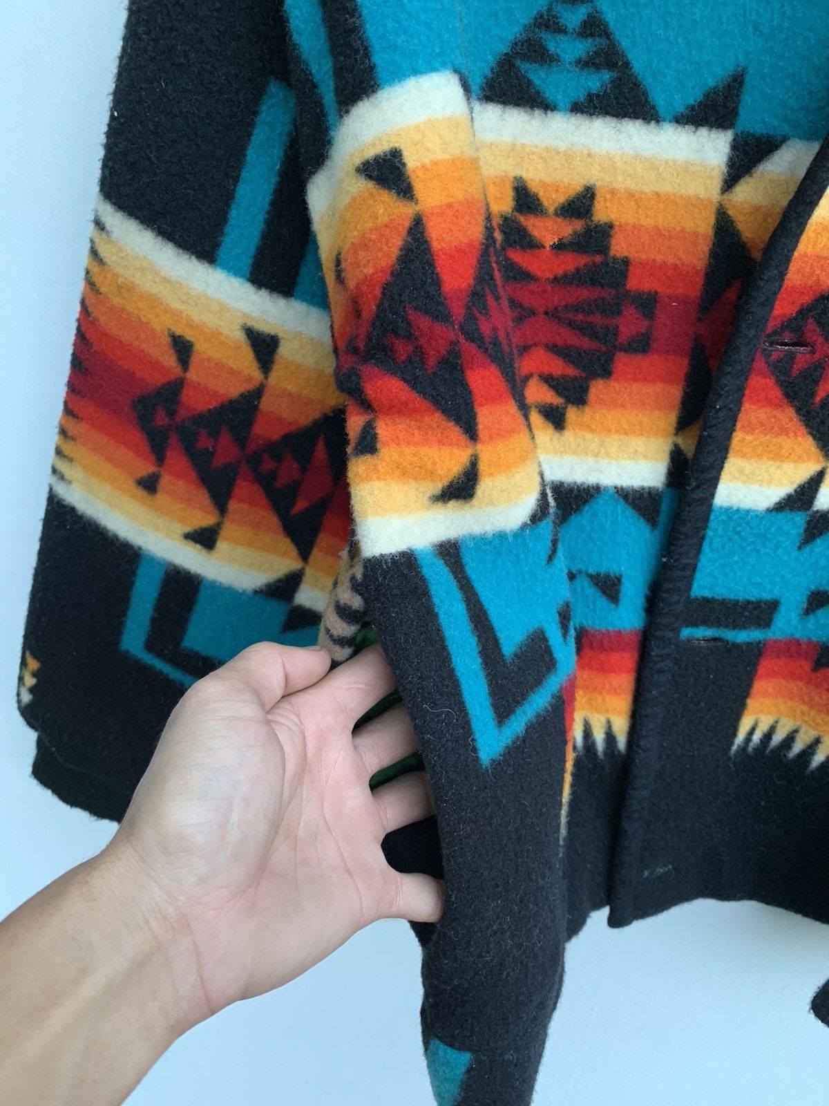 Pendleton × Vintage Vintage Pueblo Eagle Native/Navajo Button Jacket Size US L / EU 52-54 / 3 - 9 Thumbnail