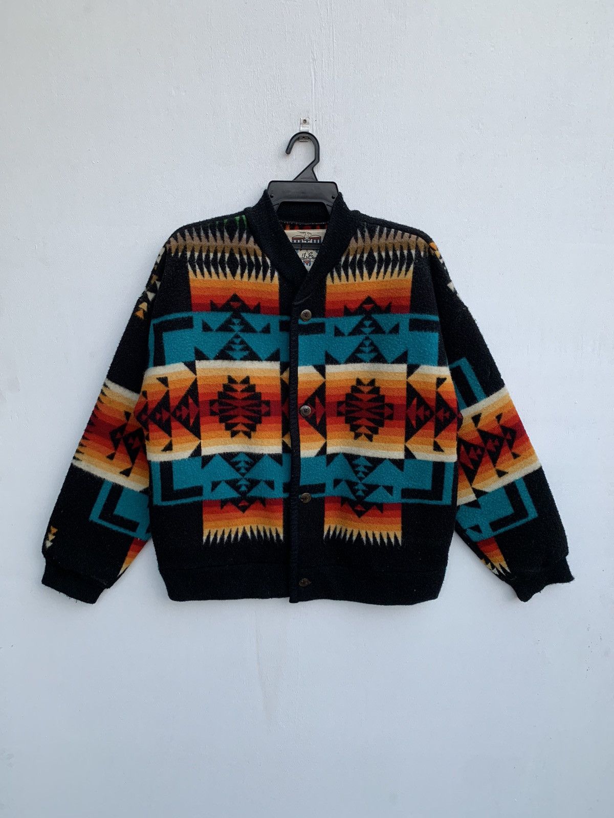 Pendleton × Vintage Vintage Pueblo Eagle Native/Navajo Button Jacket Size US L / EU 52-54 / 3 - 5 Thumbnail