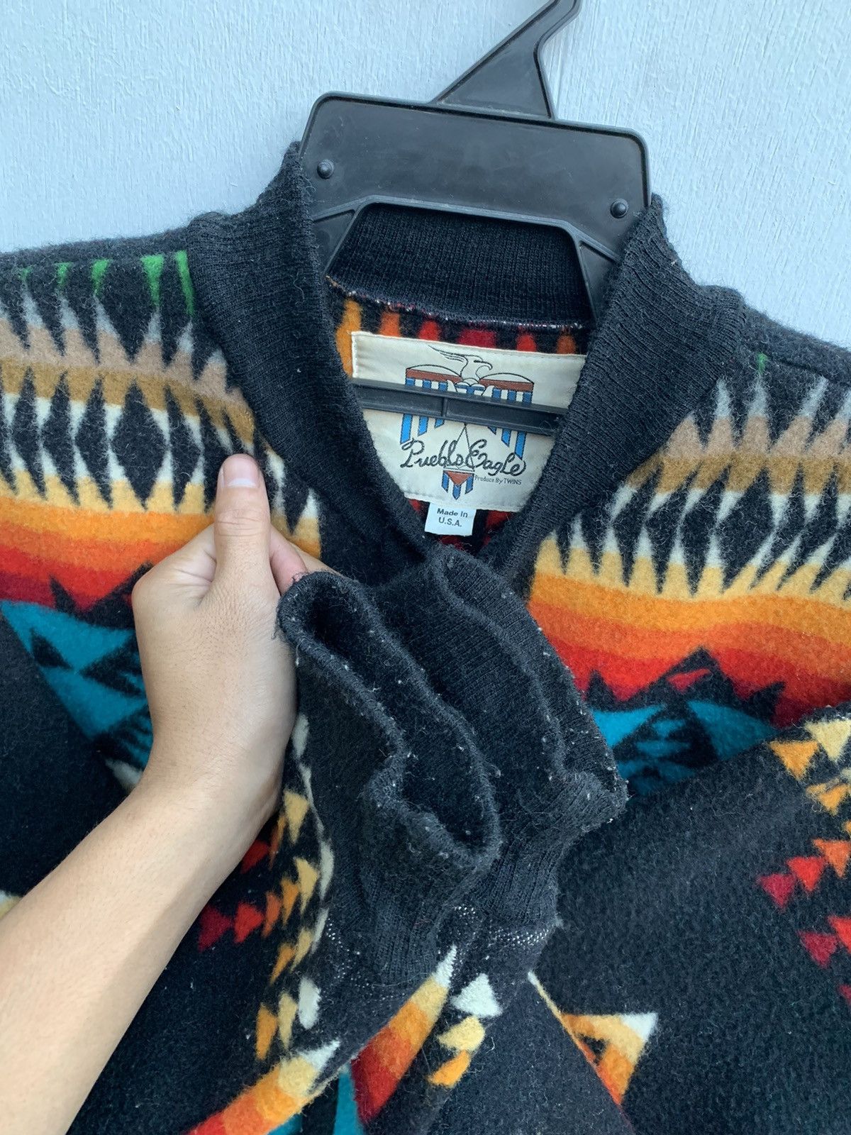 Pendleton × Vintage Vintage Pueblo Eagle Native/Navajo Button Jacket Size US L / EU 52-54 / 3 - 8 Thumbnail
