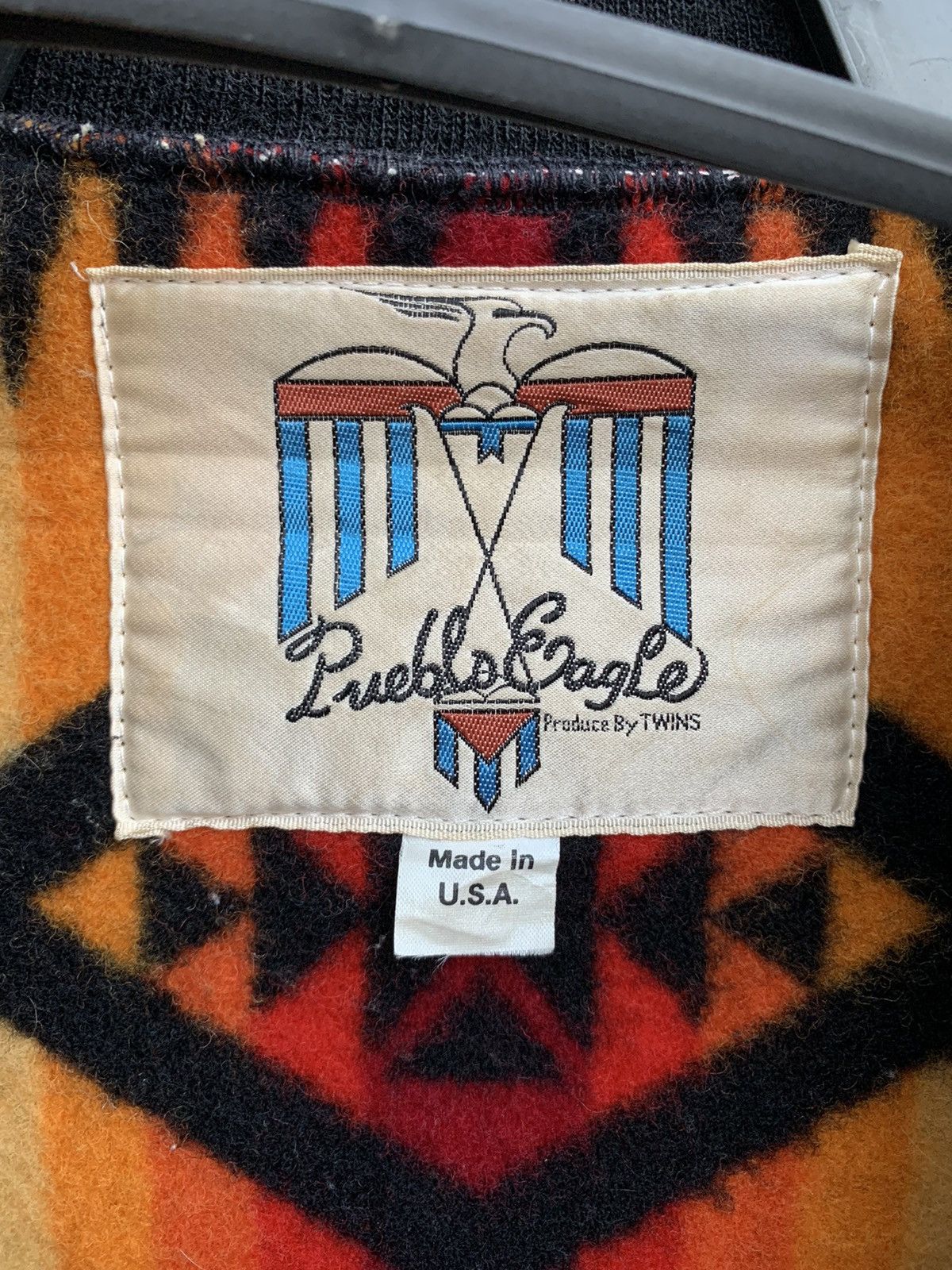 Pendleton × Vintage Vintage Pueblo Eagle Native/Navajo Button Jacket Size US L / EU 52-54 / 3 - 10 Thumbnail