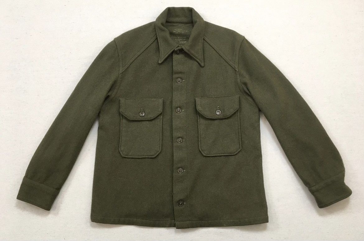 Vintage 70s Wool Flannel Shirt