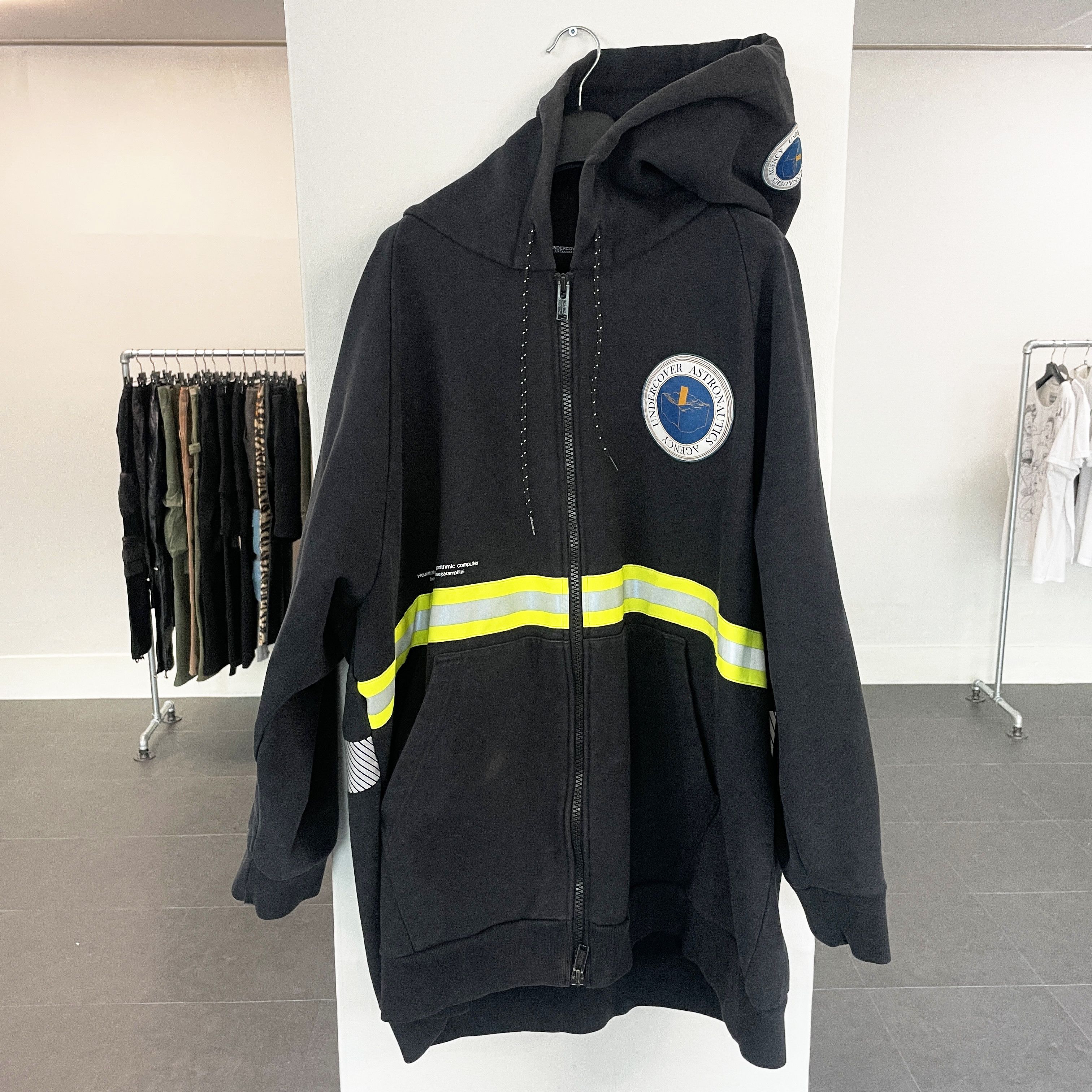 Undercover Undercover 'Astronautics Agency' Reflective Hoodie