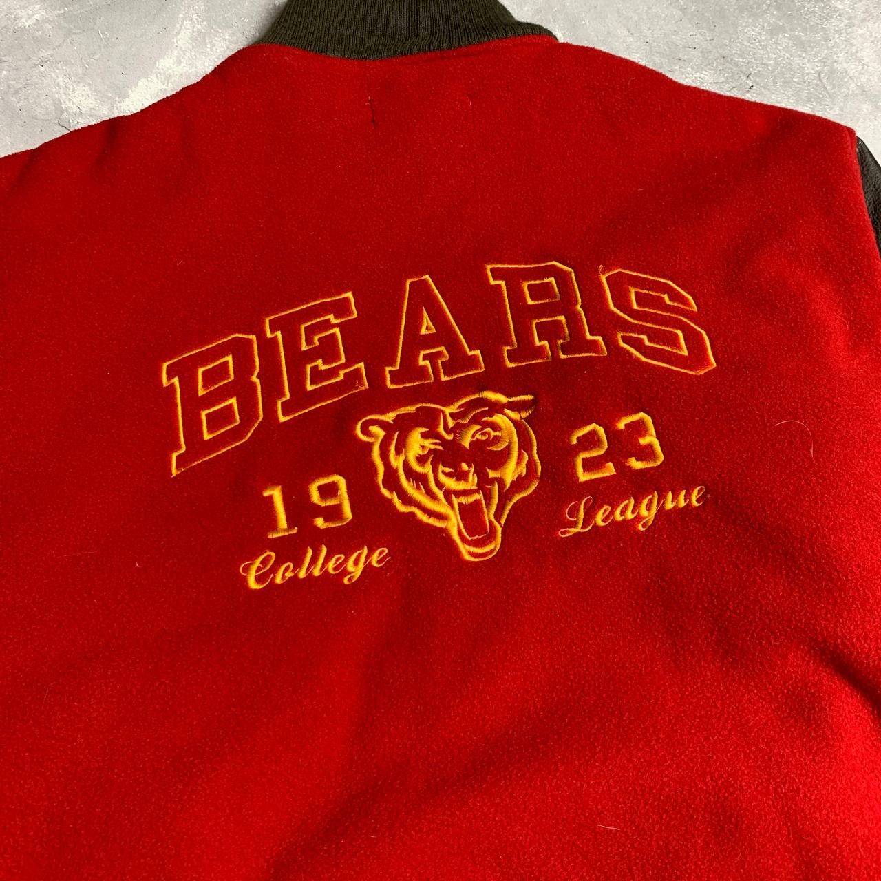 Vintage American College bomber Bears Baseball Team