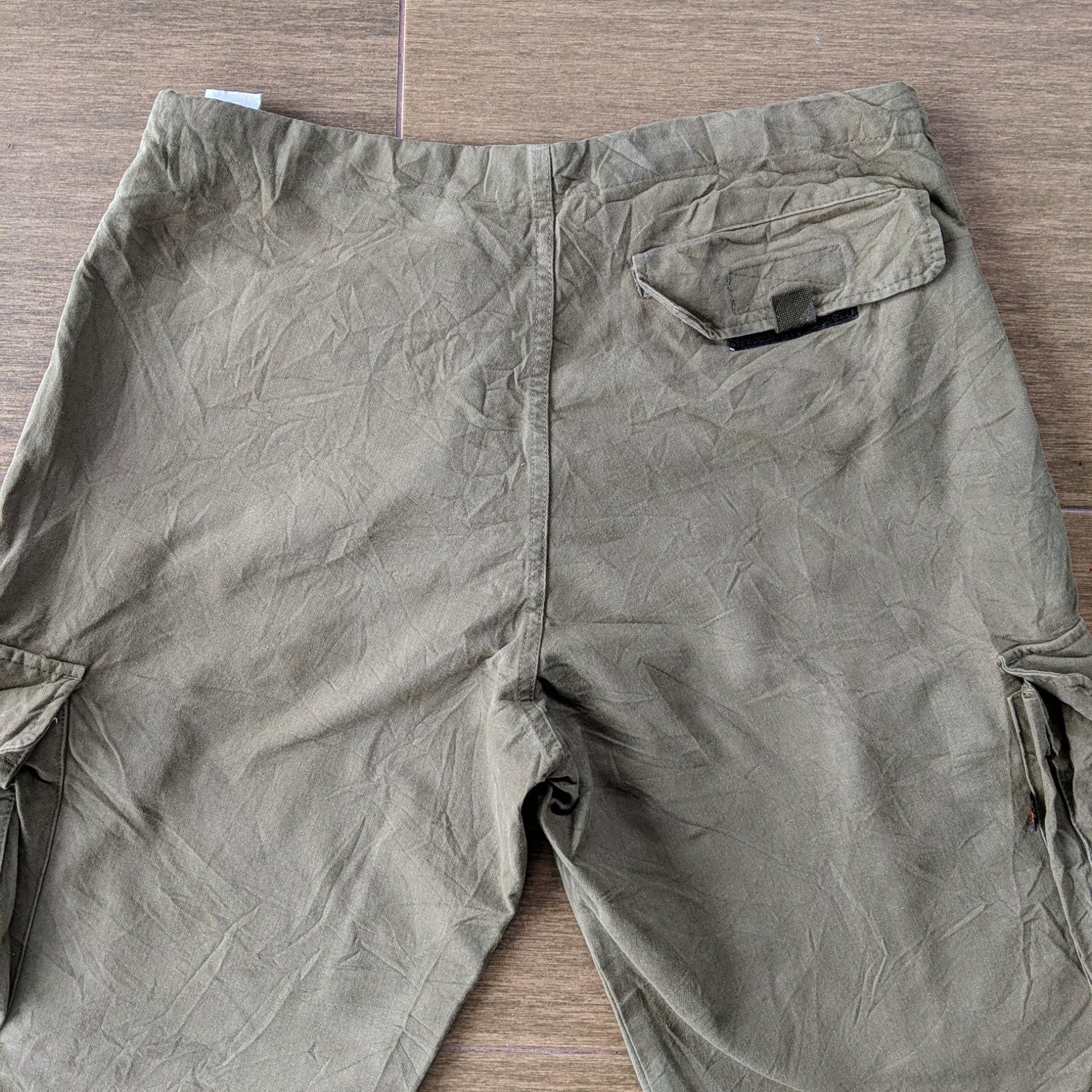 Japanese Brand Alpha Industries Tactical Multipocket Distressed Cargo Pants Size US 32 / EU 48 - 11 Thumbnail