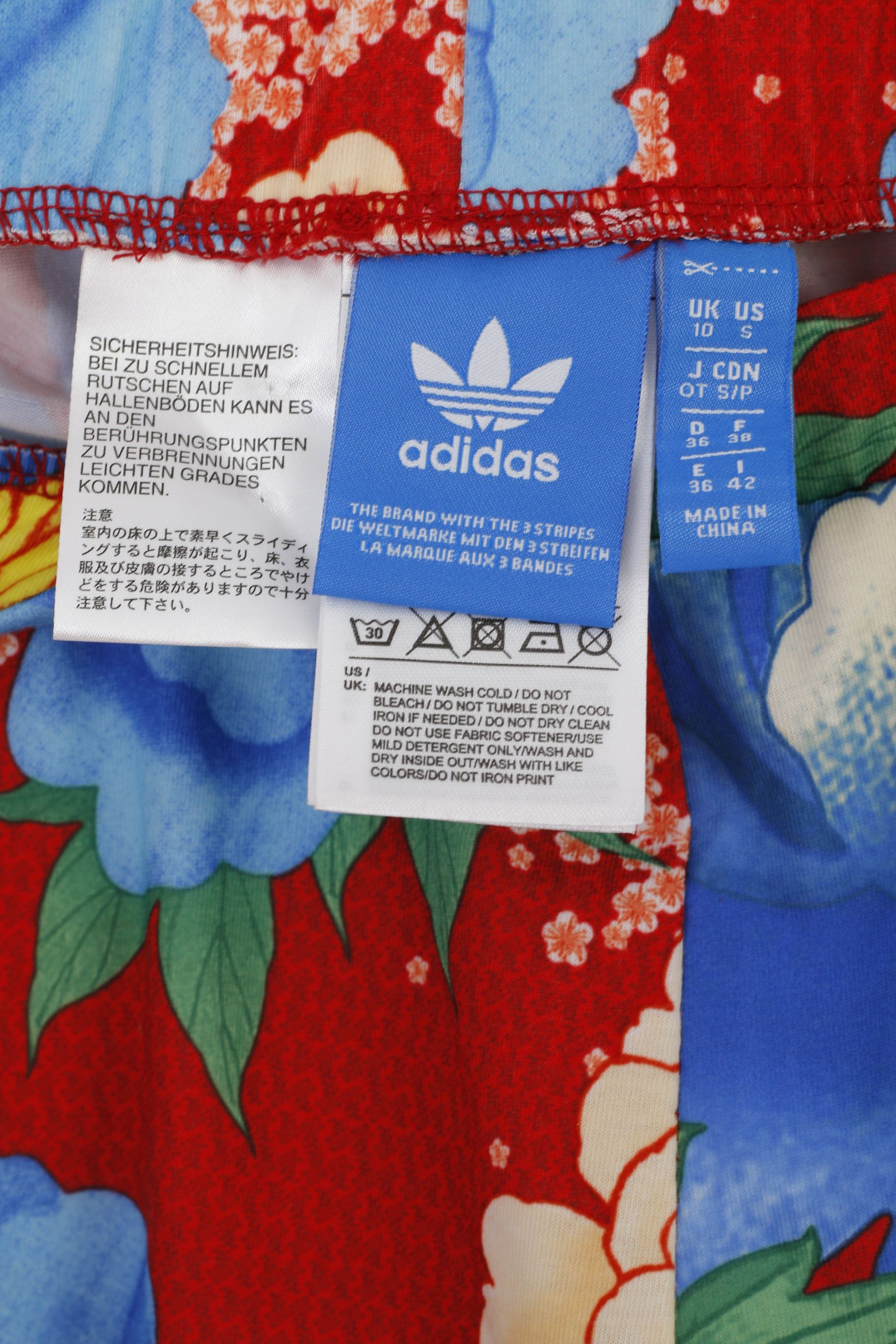 Adidas Adidas Women 10 S Leggings Multicoloured 10203 Size 28" / US 6 / IT 42 - 4 Thumbnail