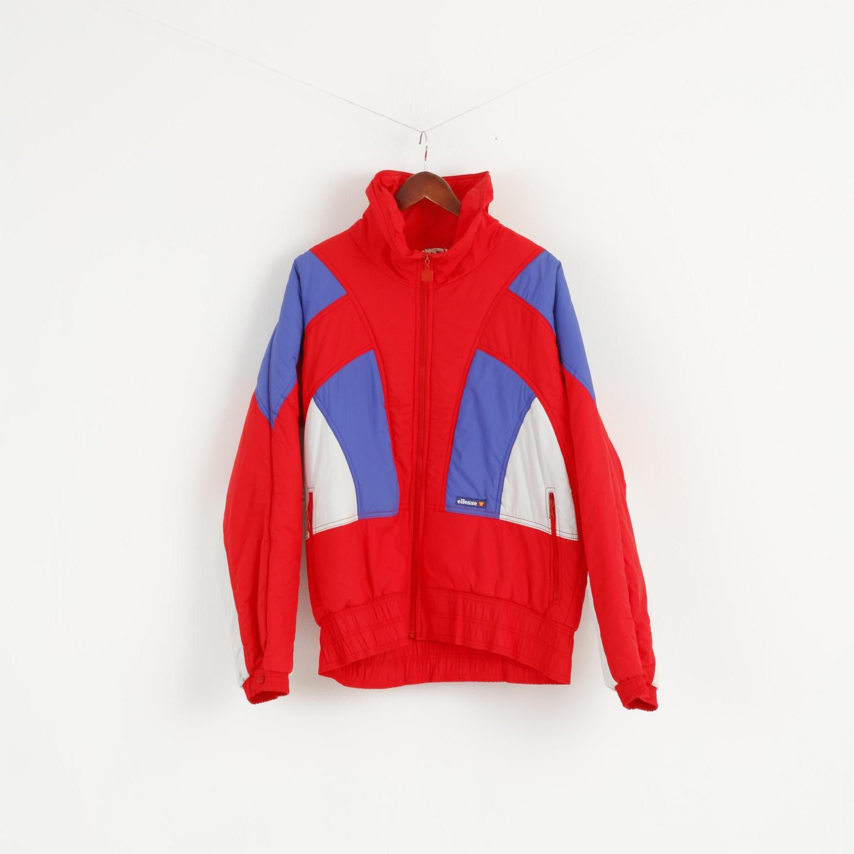 Ellesse MICRO By Ellesse Mens 54 L Jacket Ski Red Italy 5357 Size US L / EU 52-54 / 3 - 2 Thumbnail